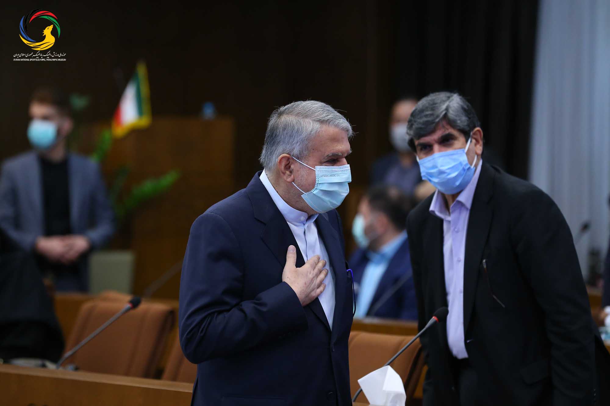 مراسم رونمایی از سردیس پنج تن از قهرمانان ورزش کشور