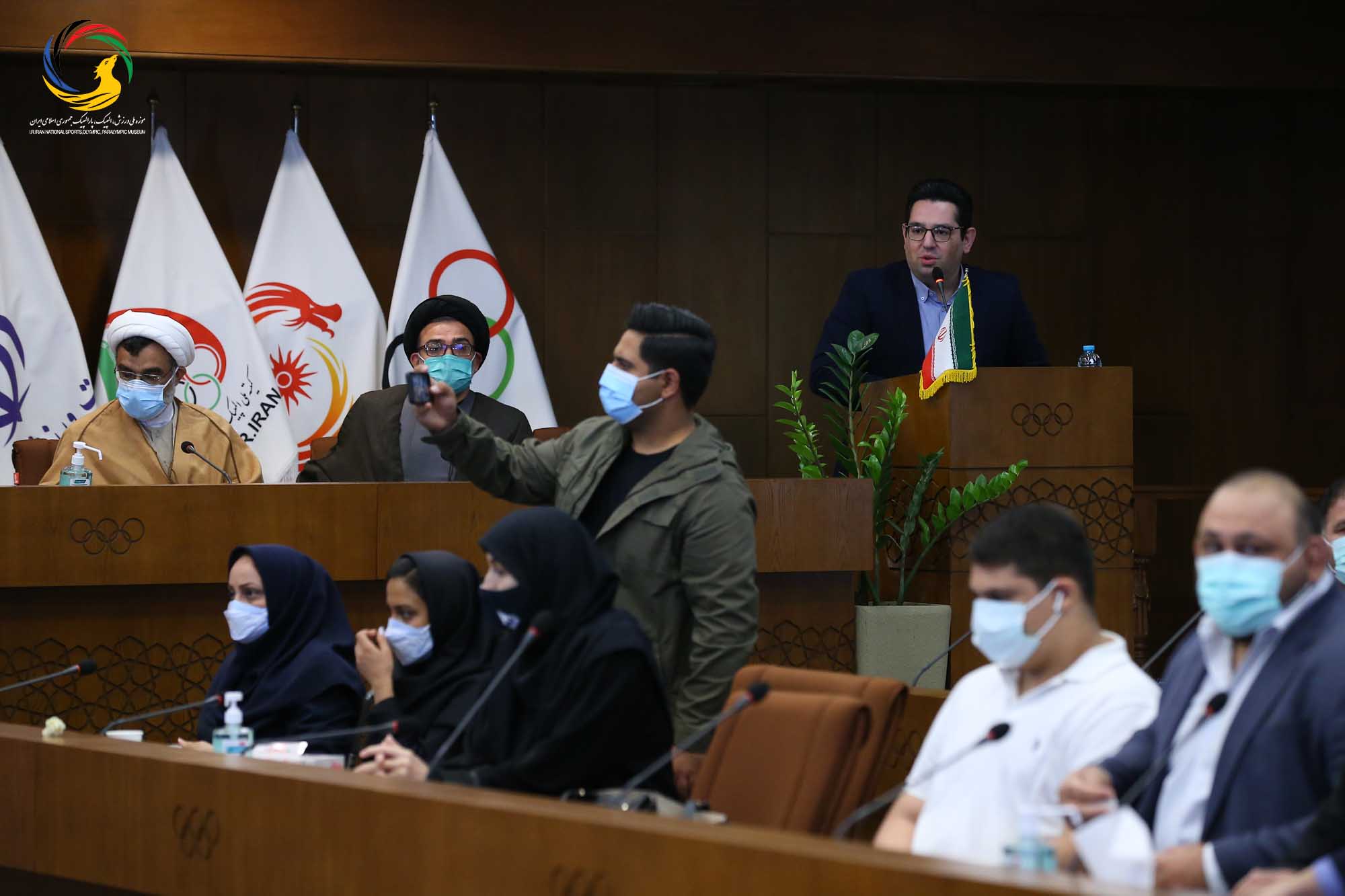 مراسم رونمایی از سردیس پنج تن از قهرمانان ورزش کشور