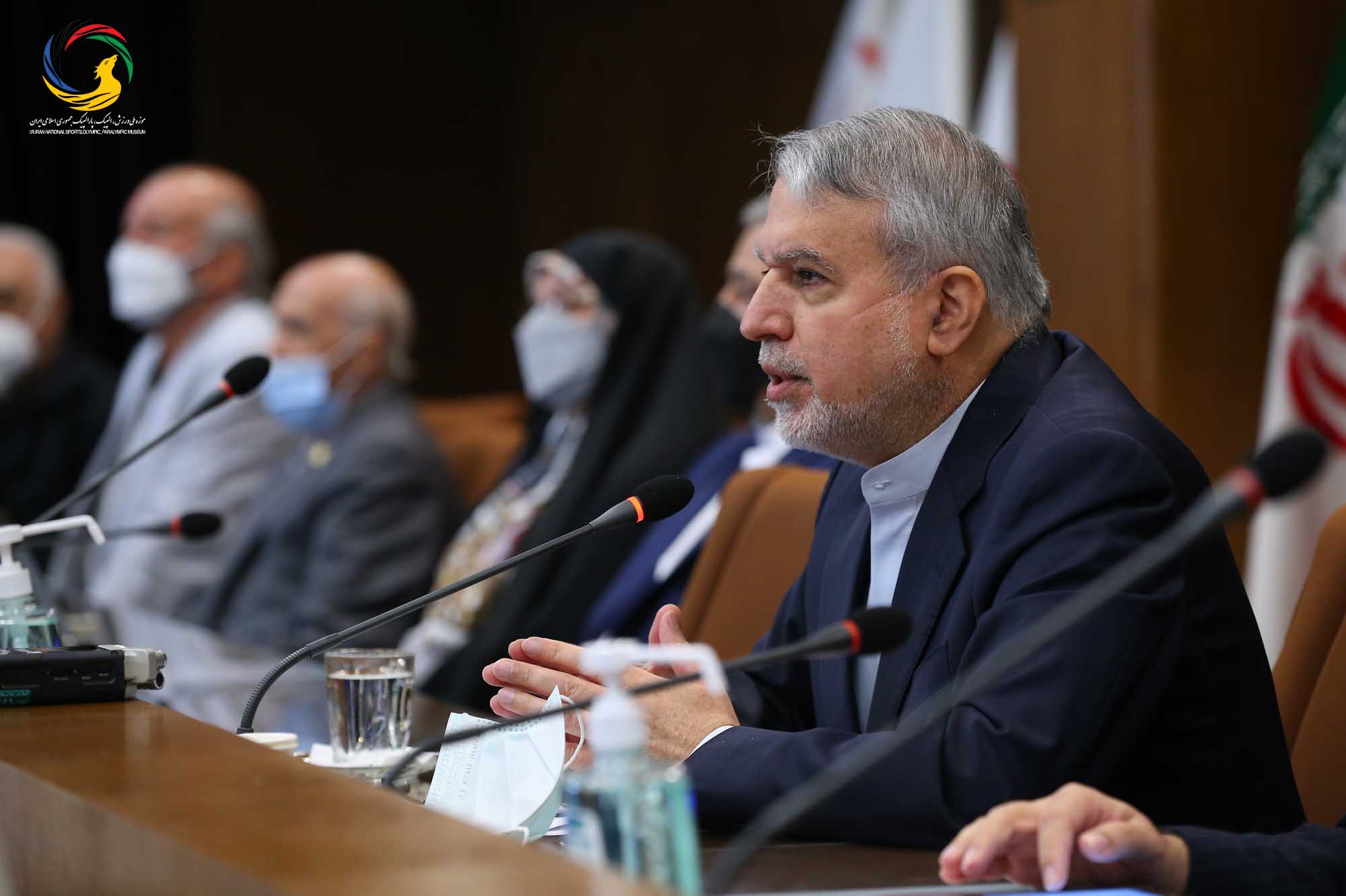 مراسم رونمایی از سردیس پنج تن از قهرمانان ورزش کشور