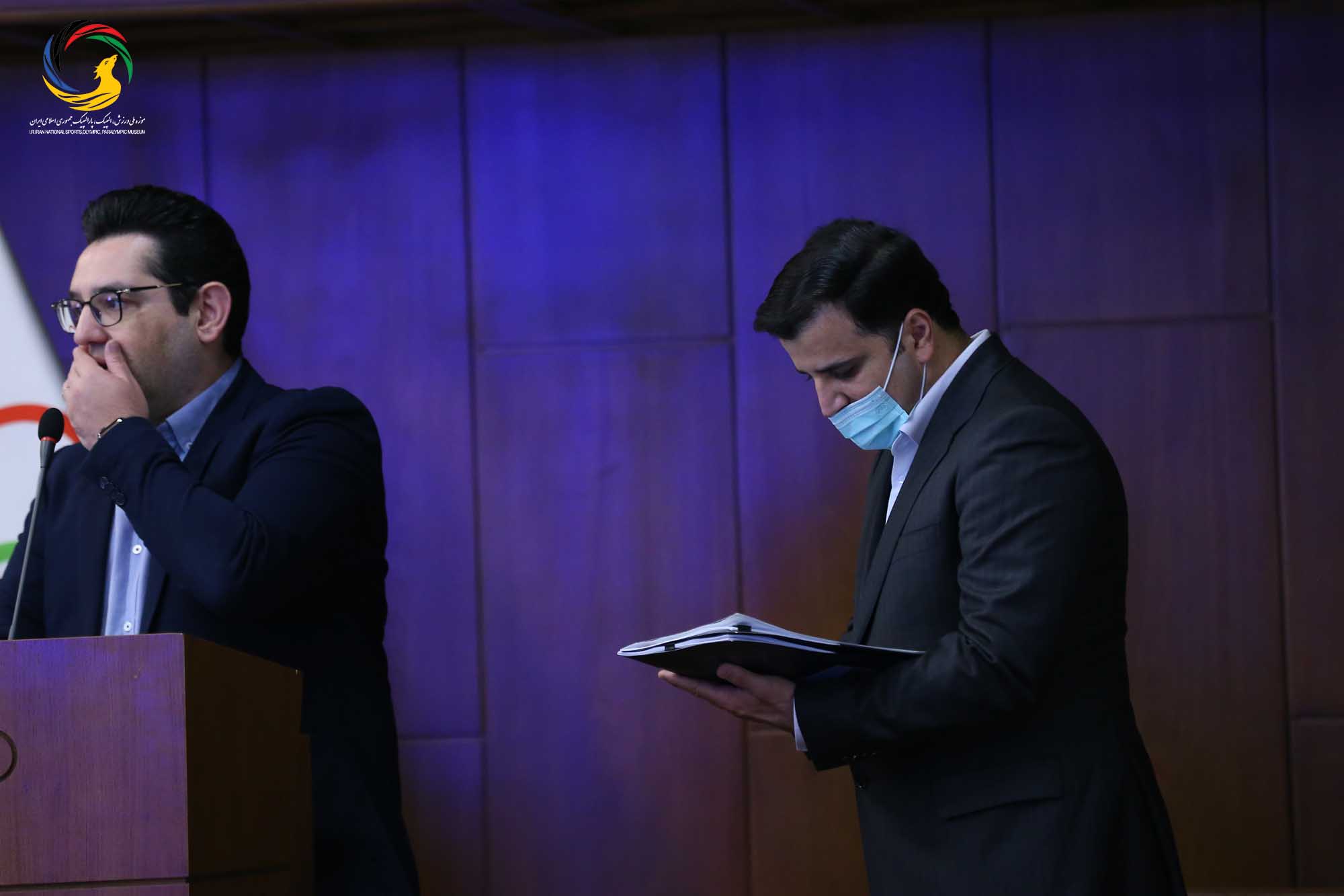 مراسم رونمایی از سردیس پنج تن از قهرمانان ورزش کشور