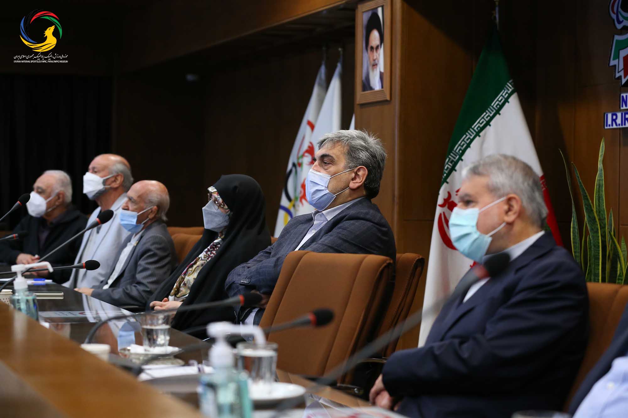 مراسم رونمایی از سردیس پنج تن از قهرمانان ورزش کشور