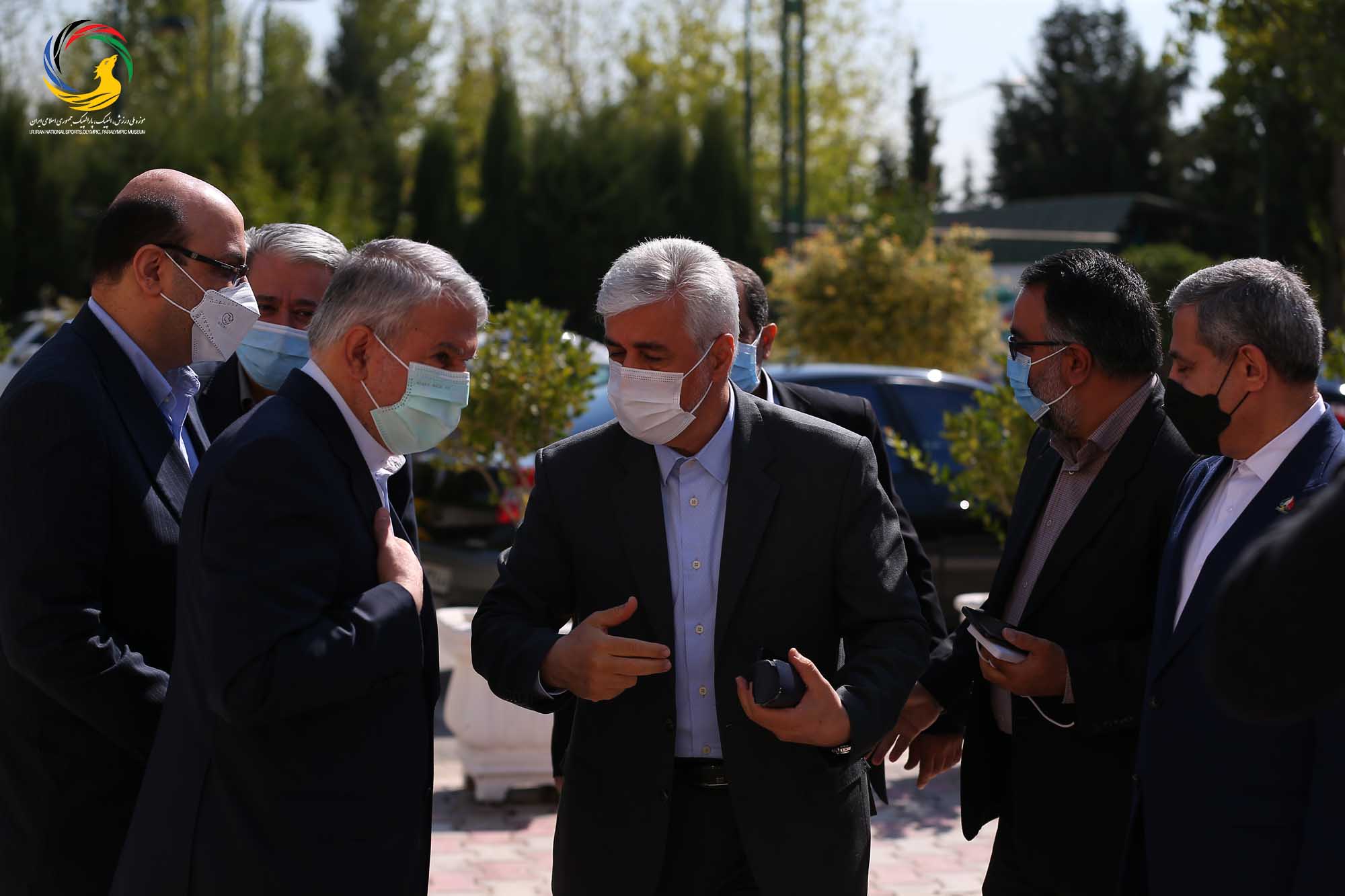 مراسم رونمایی از سردیس پنج تن از قهرمانان ورزش کشور