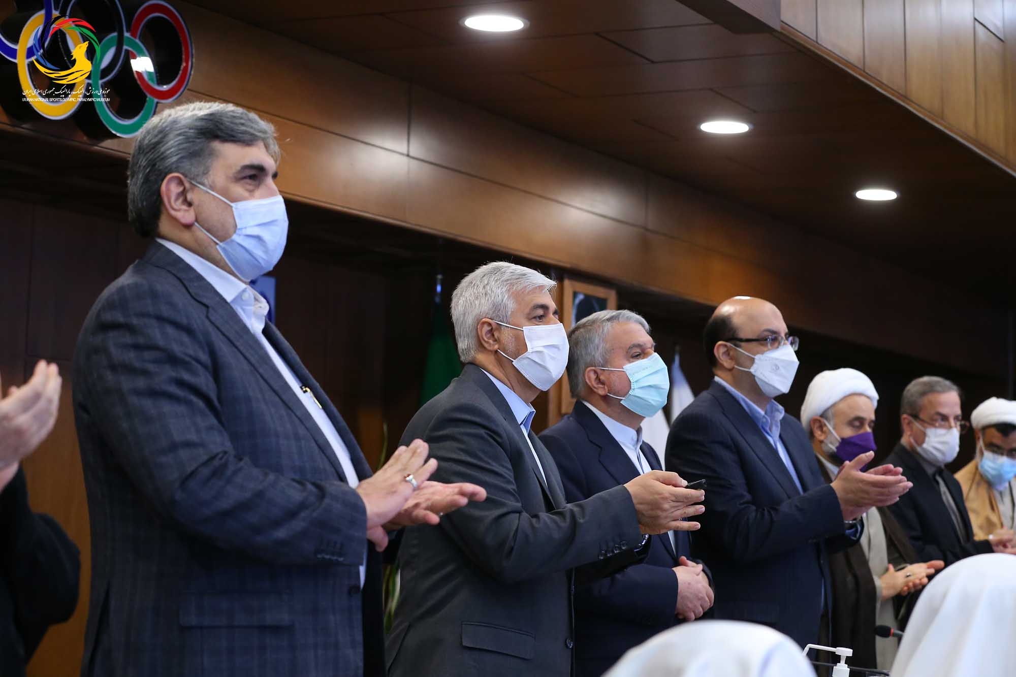 مراسم رونمایی از سردیس پنج تن از قهرمانان ورزش کشور