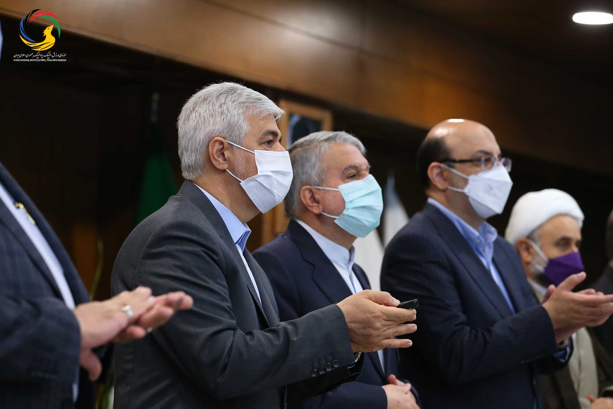 مراسم رونمایی از سردیس پنج تن از قهرمانان ورزش کشور