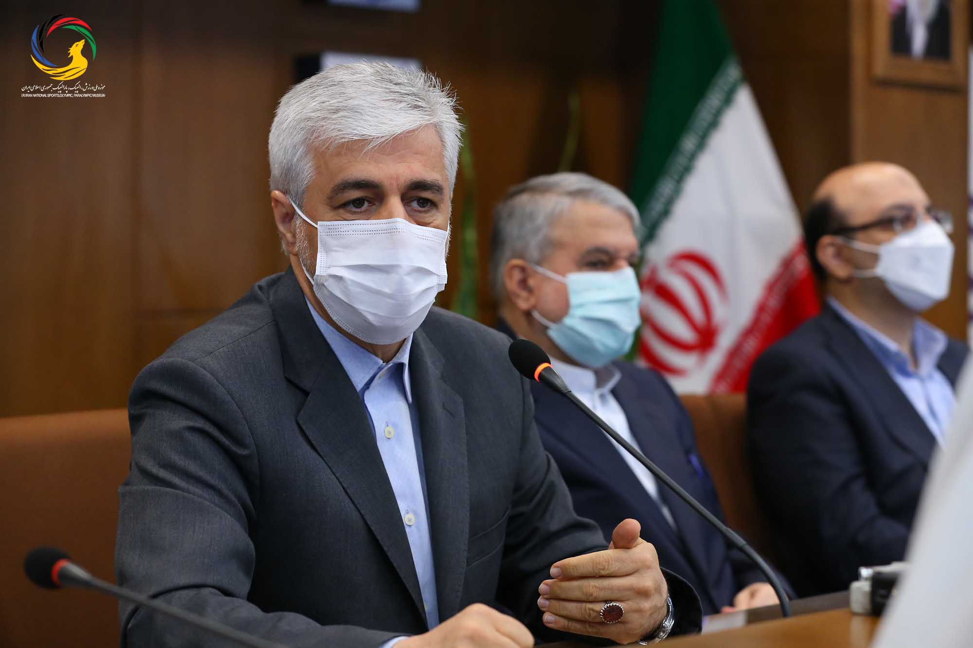 مراسم رونمایی از سردیس پنج تن از قهرمانان ورزش کشور