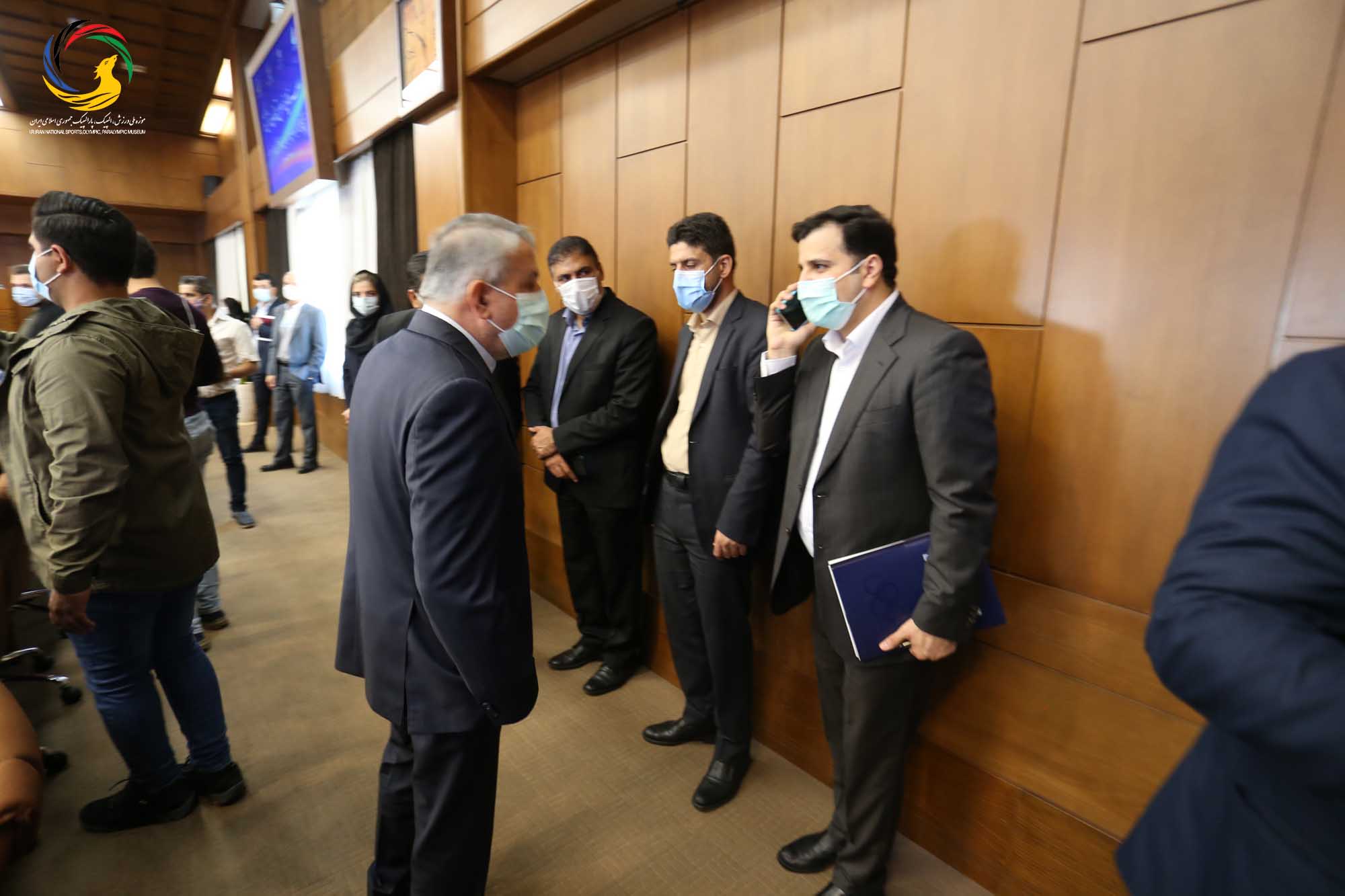 مراسم رونمایی از سردیس پنج تن از قهرمانان ورزش کشور