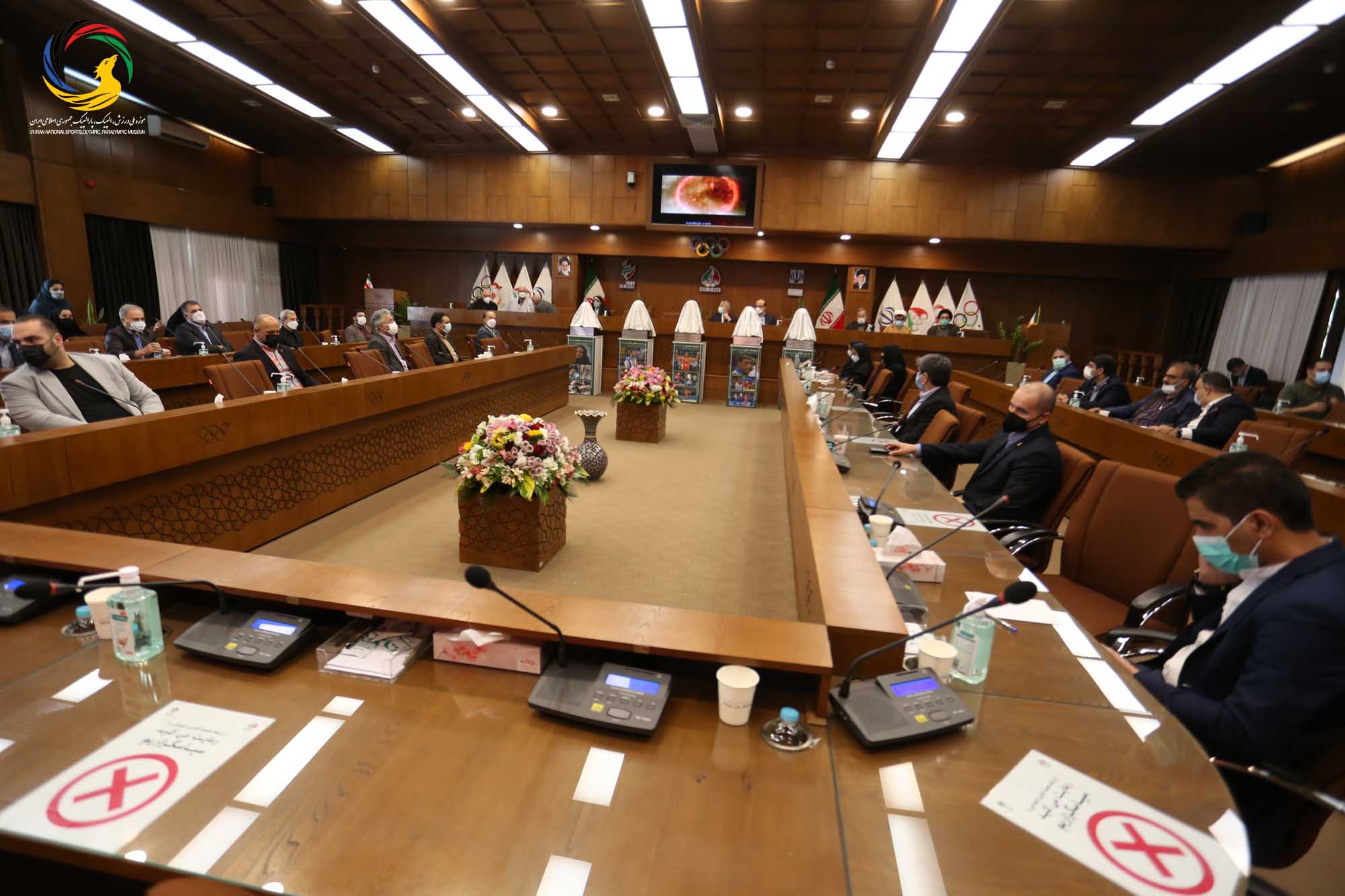 مراسم رونمایی از سردیس پنج تن از قهرمانان ورزش کشور