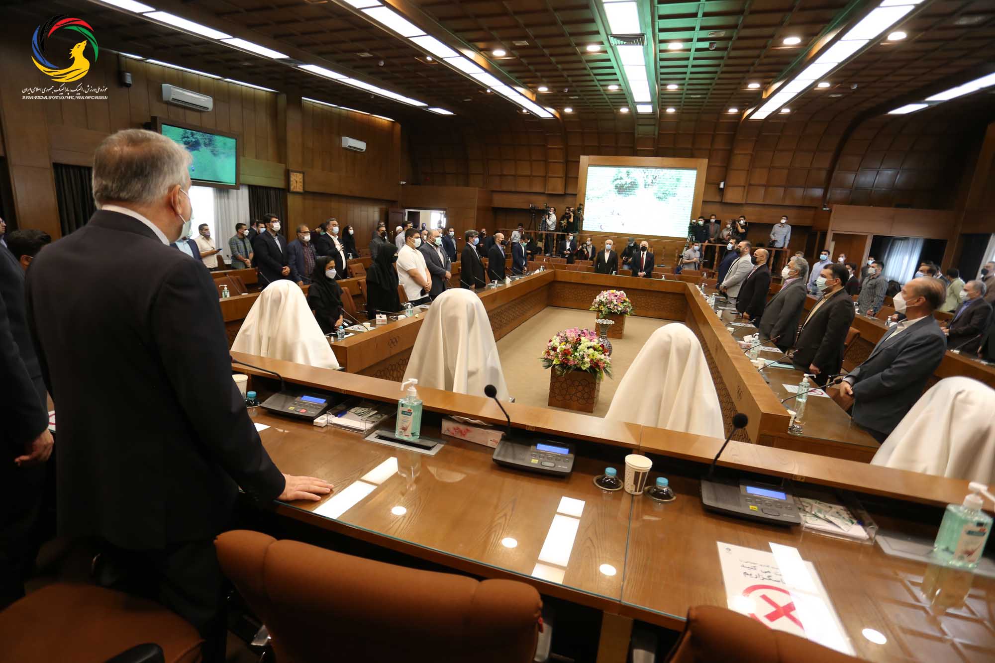 مراسم رونمایی از سردیس پنج تن از قهرمانان ورزش کشور