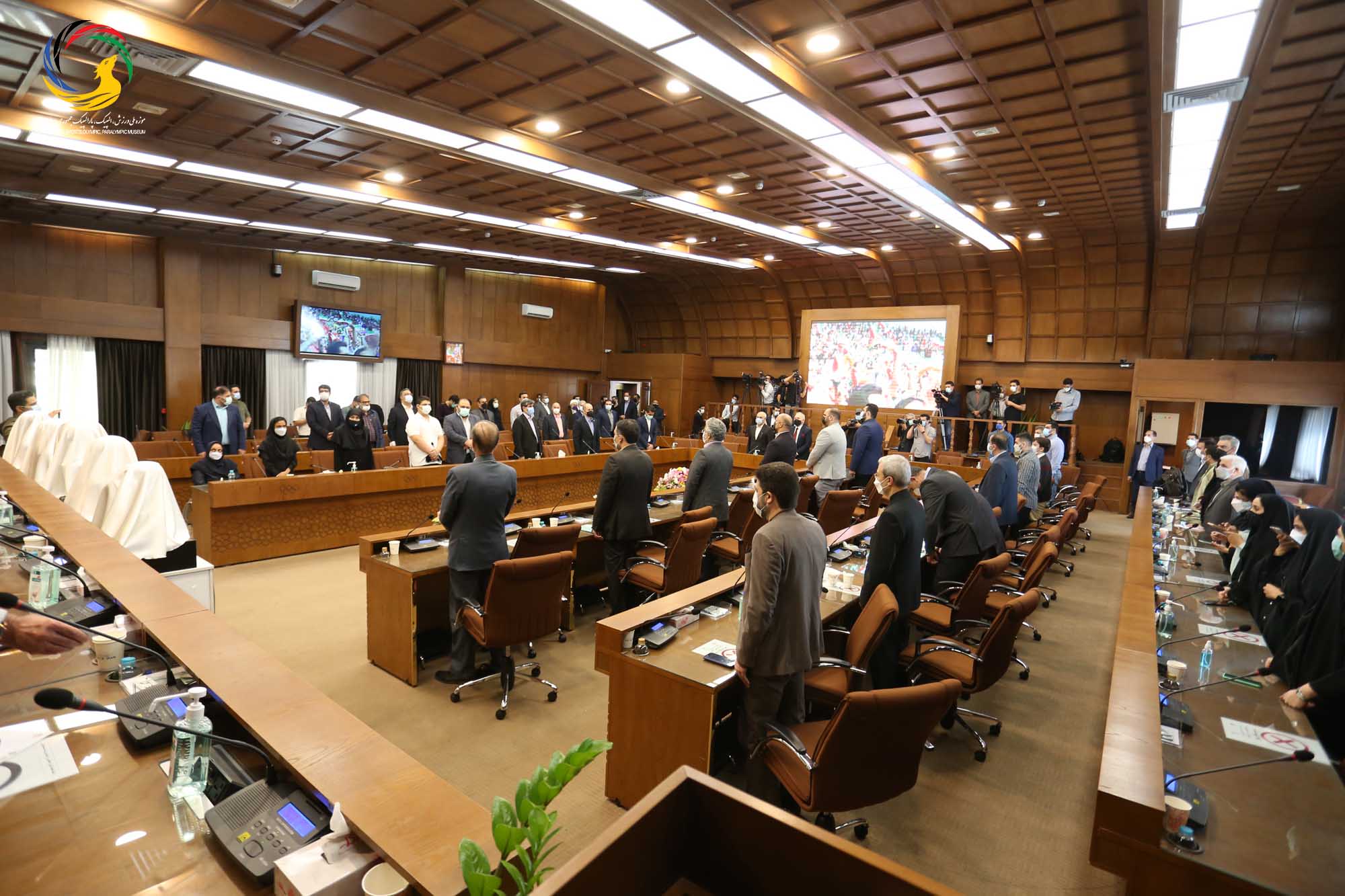 مراسم رونمایی از سردیس پنج تن از قهرمانان ورزش کشور