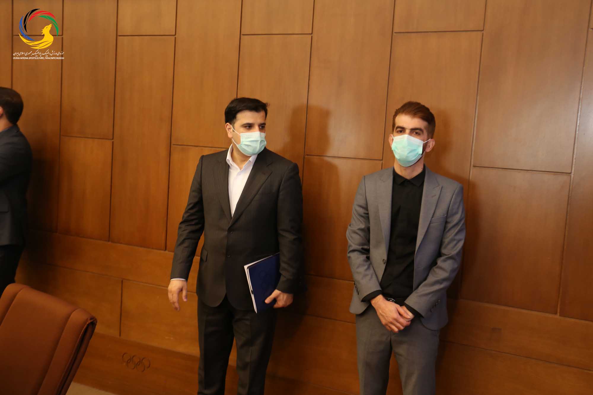 مراسم رونمایی از سردیس پنج تن از قهرمانان ورزش کشور