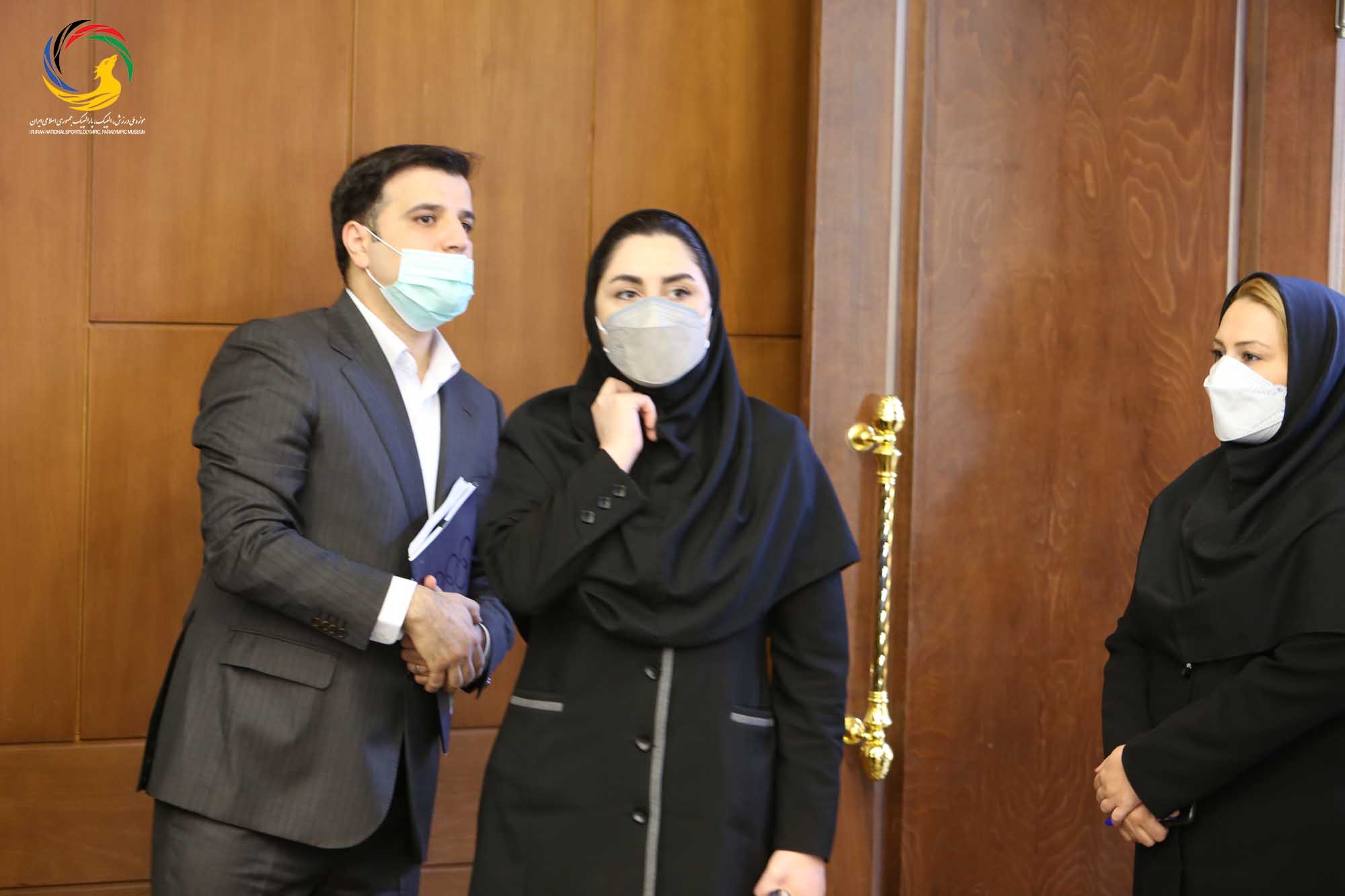 مراسم رونمایی از سردیس پنج تن از قهرمانان ورزش کشور