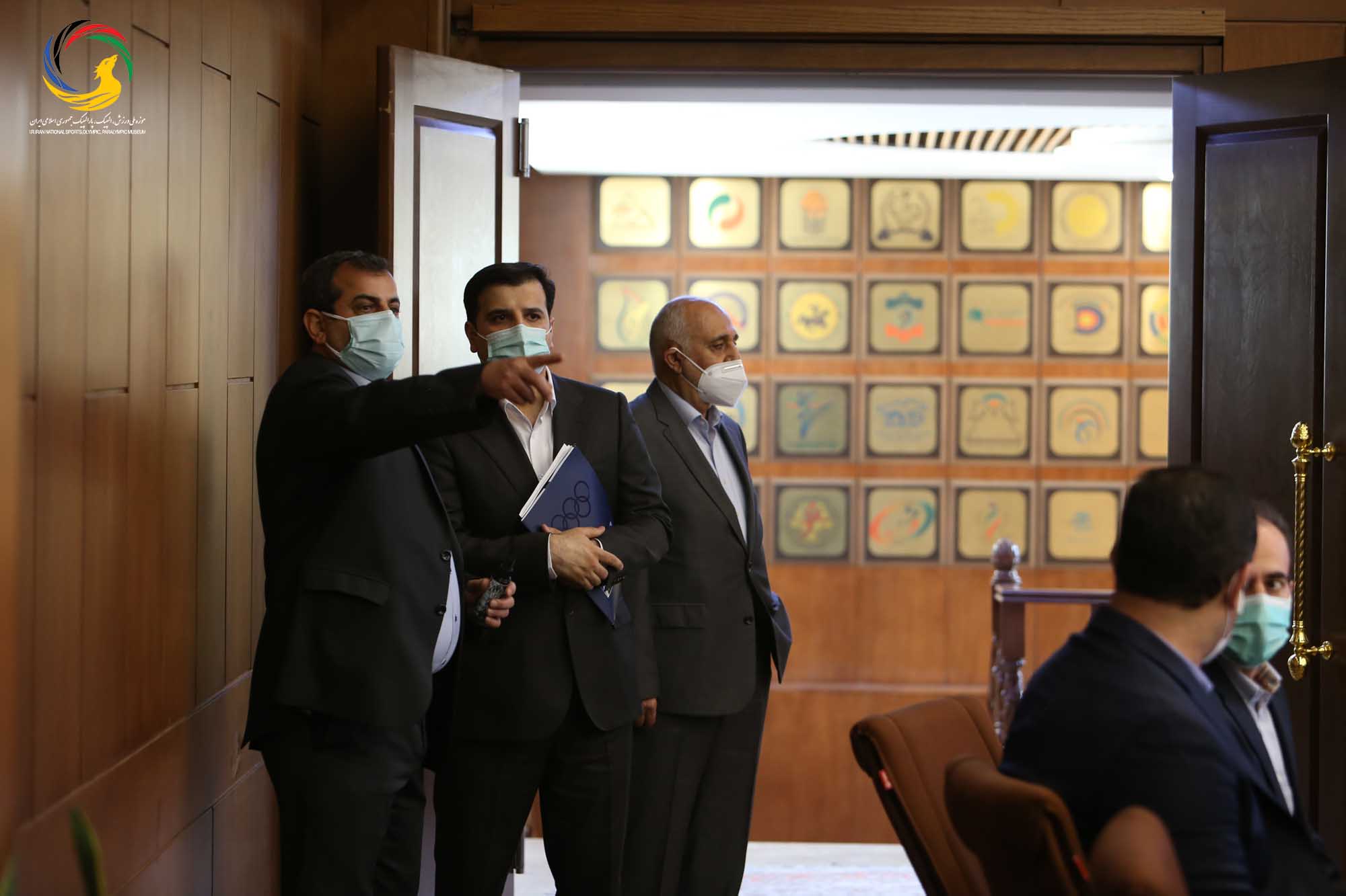 مراسم رونمایی از سردیس پنج تن از قهرمانان ورزش کشور