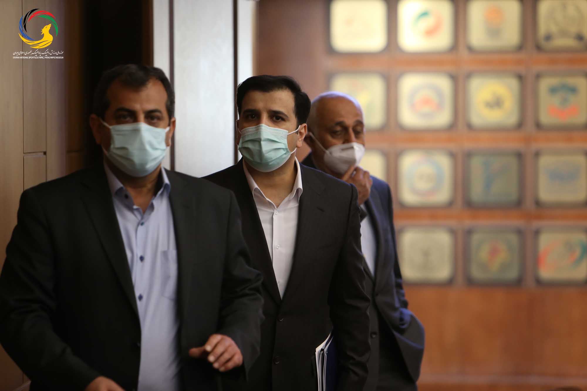 مراسم رونمایی از سردیس پنج تن از قهرمانان ورزش کشور