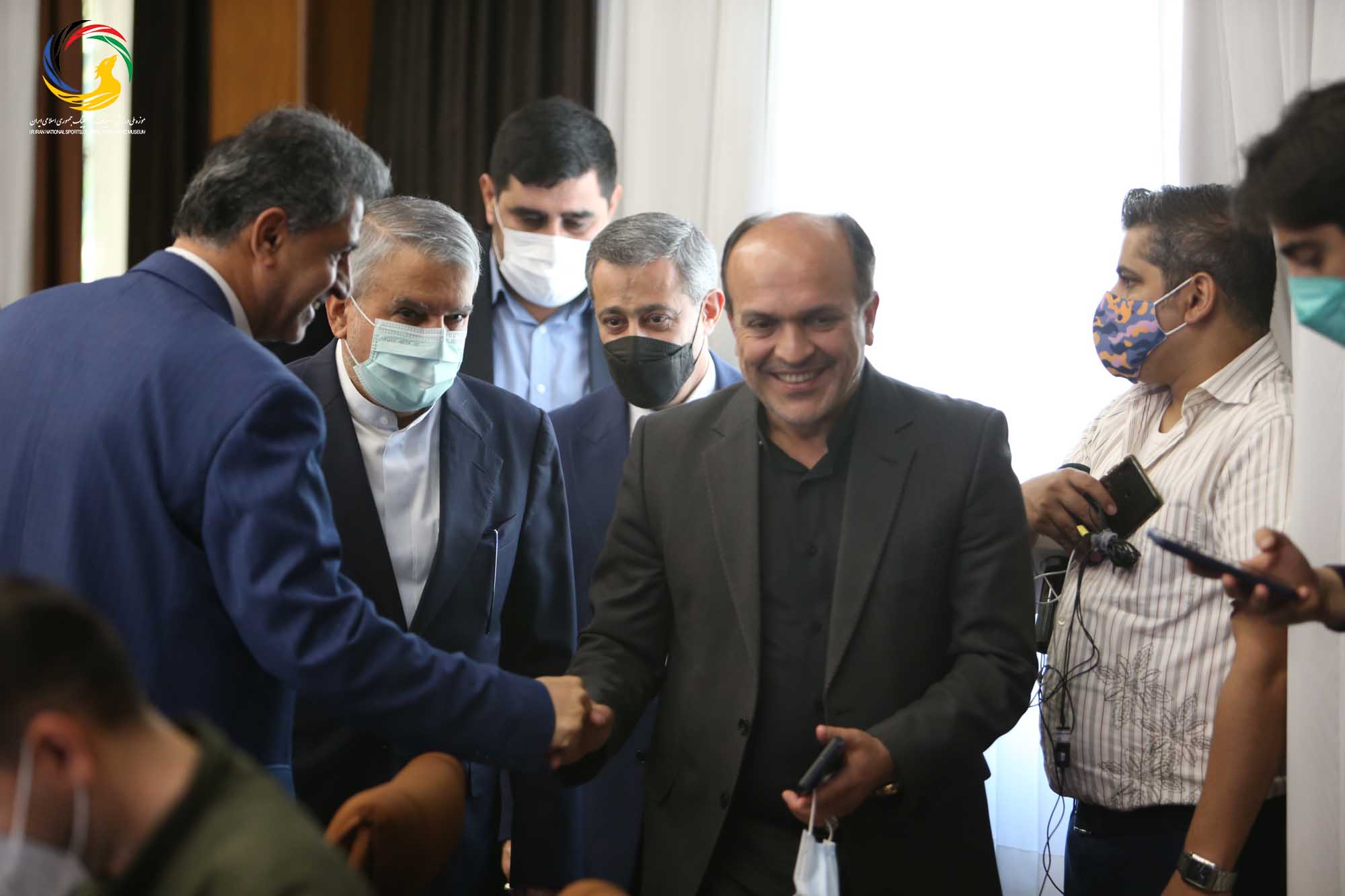 مراسم رونمایی از سردیس پنج تن از قهرمانان ورزش کشور