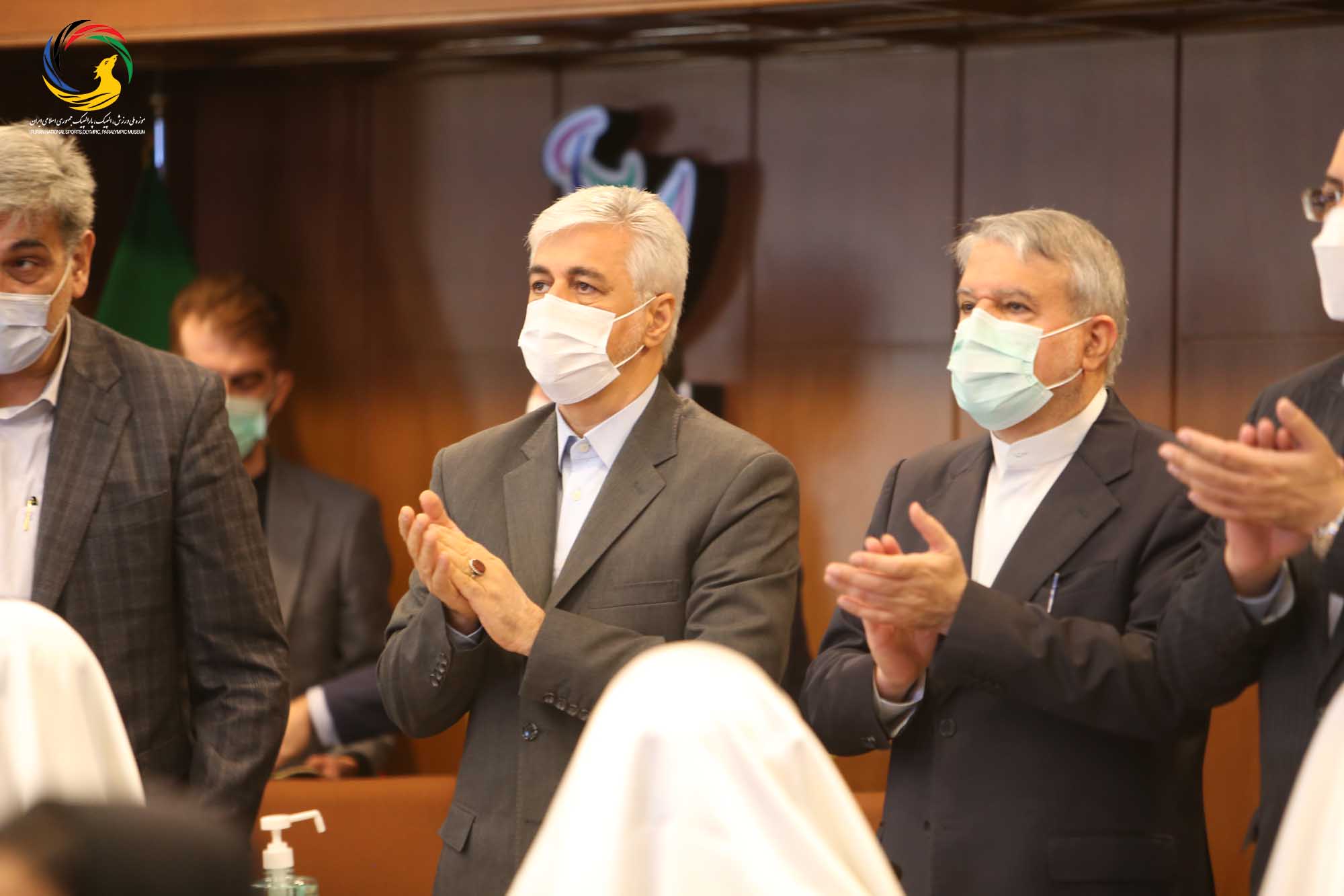 مراسم رونمایی از سردیس پنج تن از قهرمانان ورزش کشور