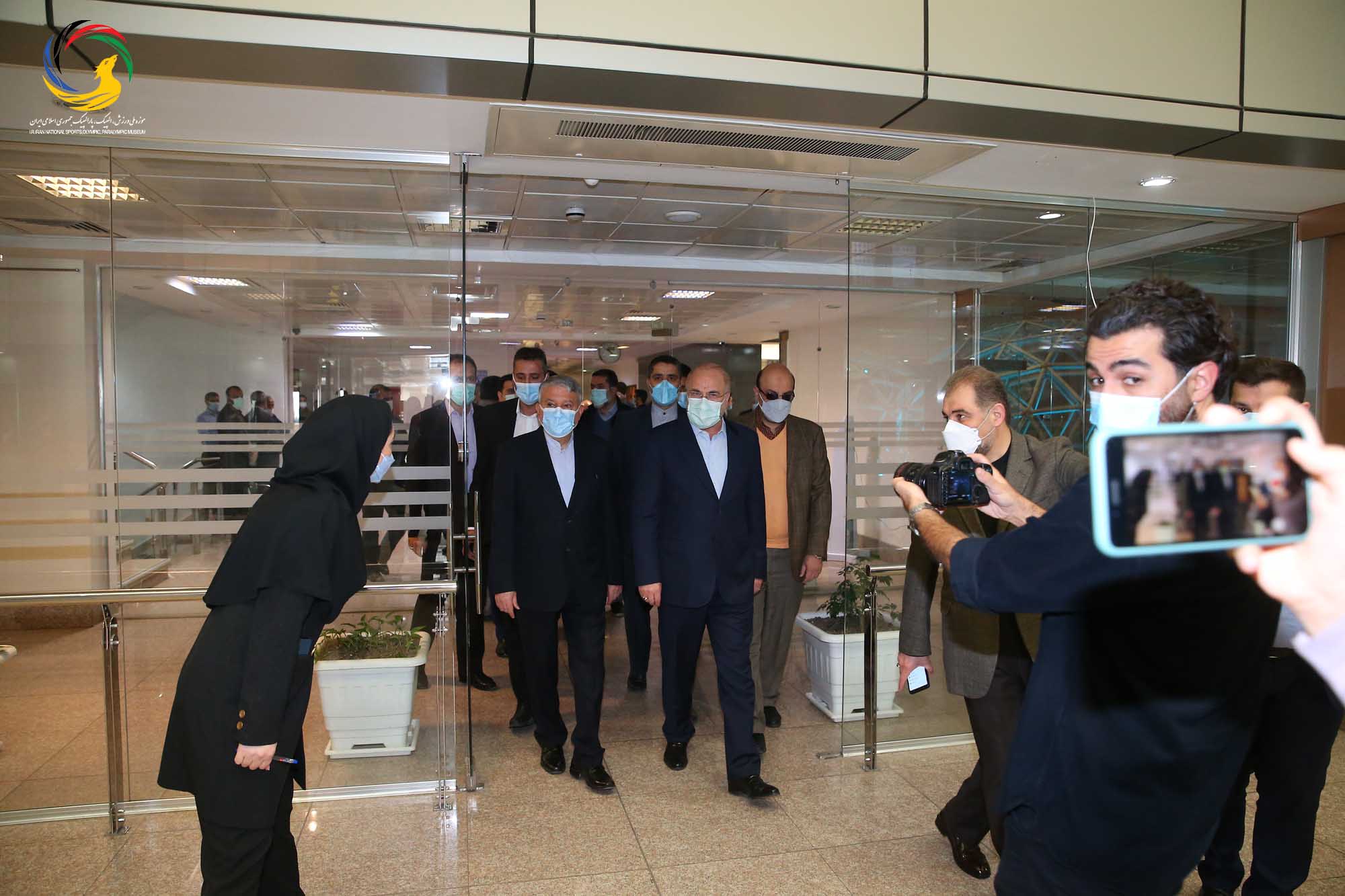بازدید دکتر محمدباقر قالیباف از موزه ملی ورزش، المپیک، پارالمپیک