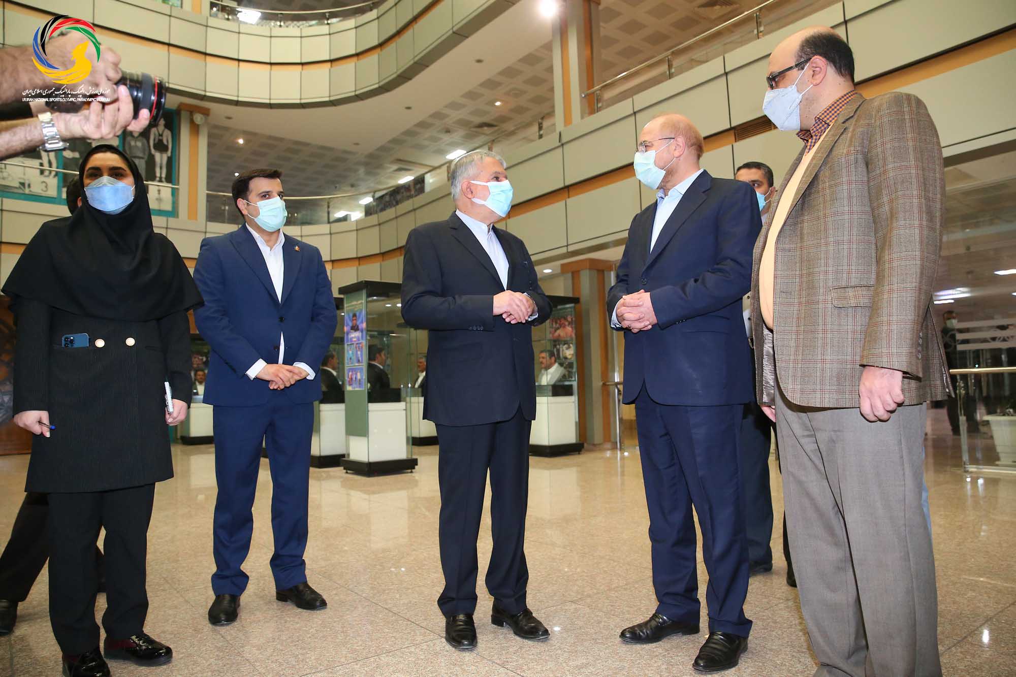 بازدید دکتر محمدباقر قالیباف از موزه ملی ورزش، المپیک، پارالمپیک