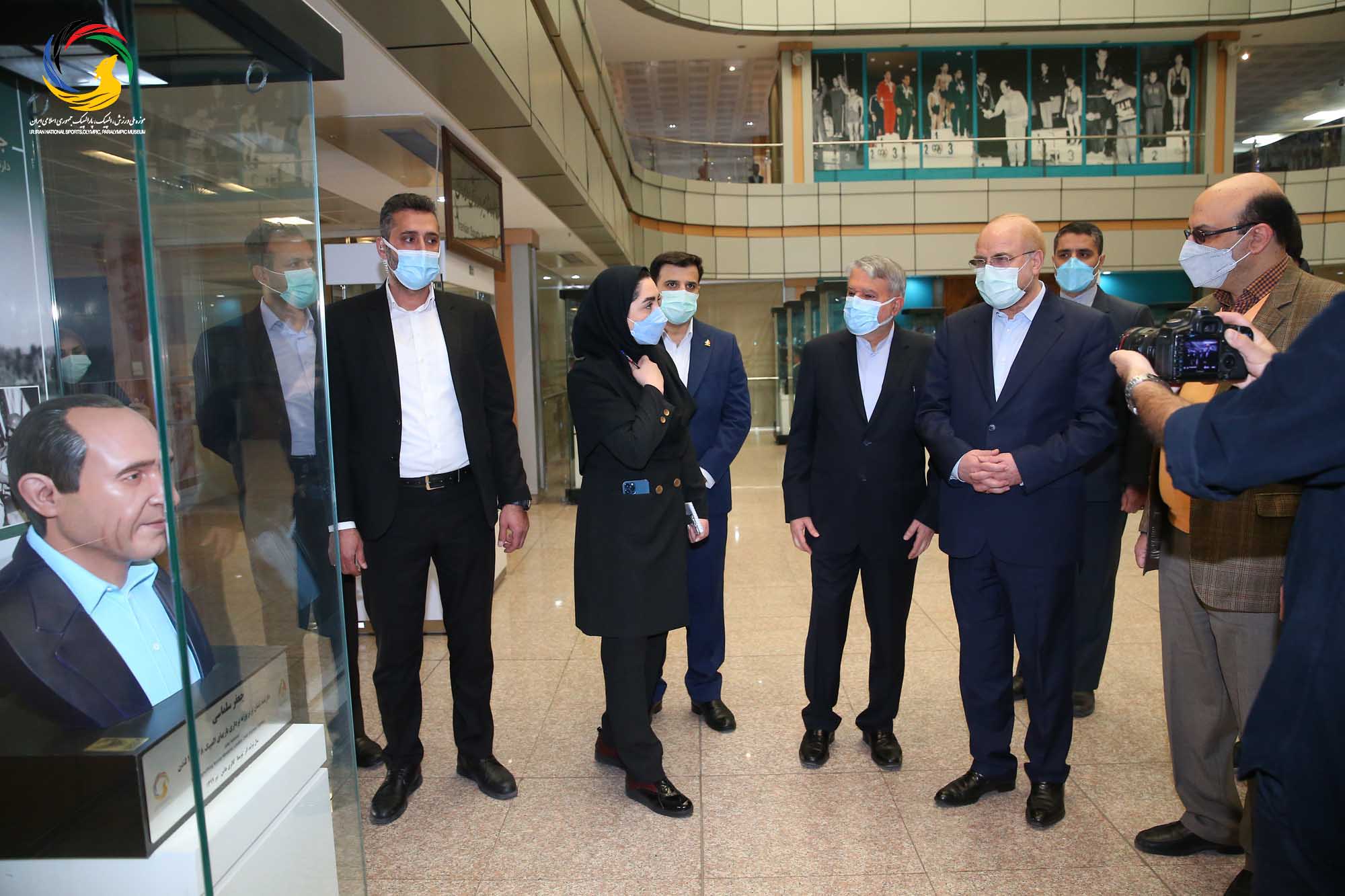 بازدید دکتر محمدباقر قالیباف از موزه ملی ورزش، المپیک، پارالمپیک