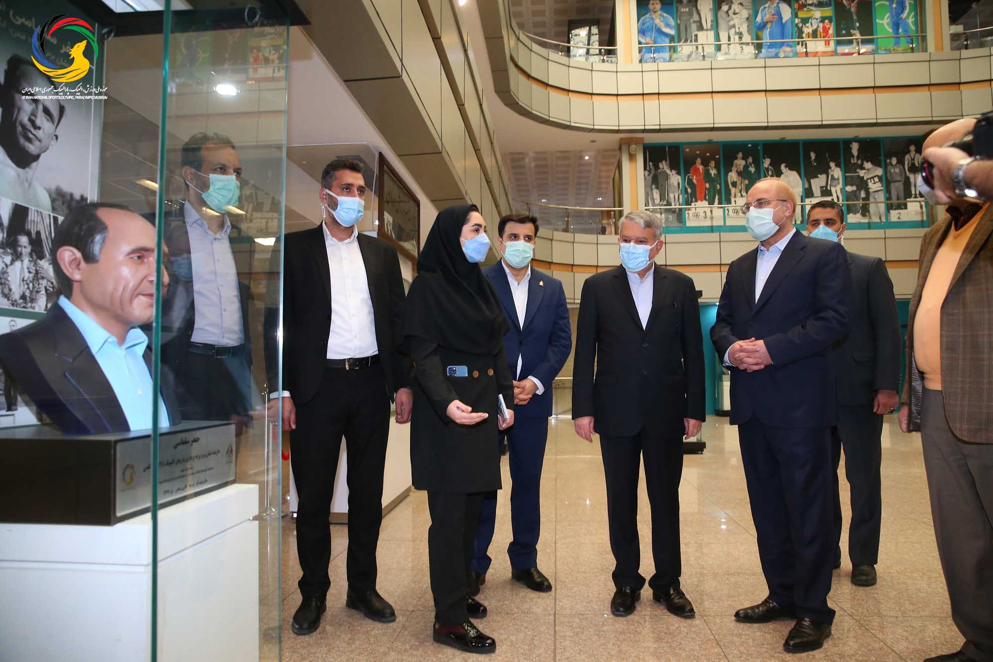 بازدید دکتر محمدباقر قالیباف از موزه ملی ورزش، المپیک، پارالمپیک