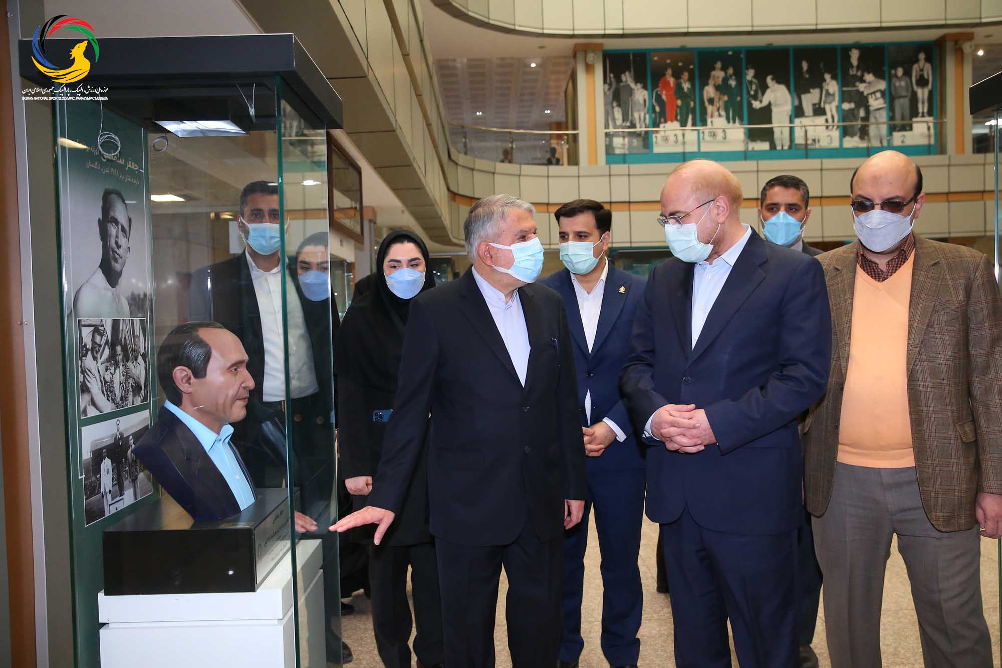 بازدید دکتر محمدباقر قالیباف از موزه ملی ورزش، المپیک، پارالمپیک