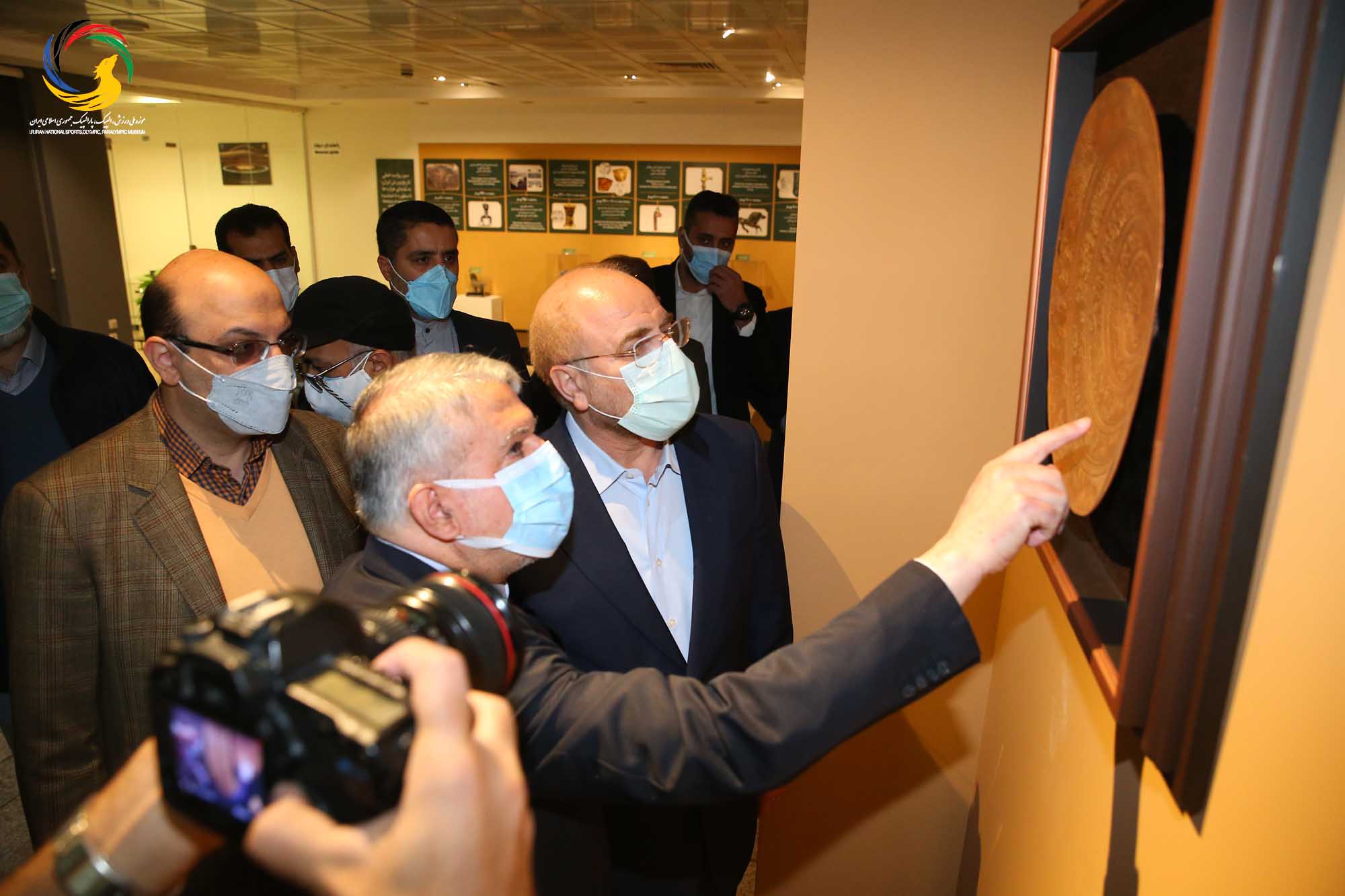 بازدید دکتر محمدباقر قالیباف از موزه ملی ورزش، المپیک، پارالمپیک