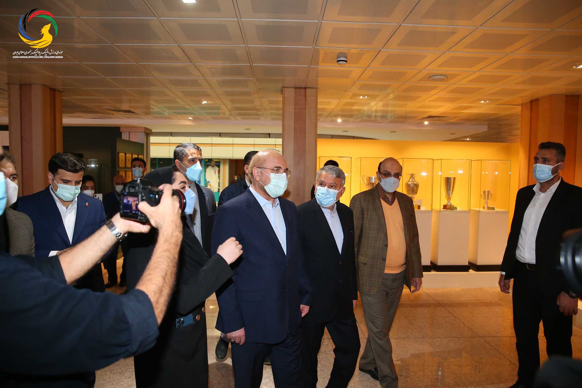 بازدید دکتر محمدباقر قالیباف از موزه ملی ورزش، المپیک، پارالمپیک