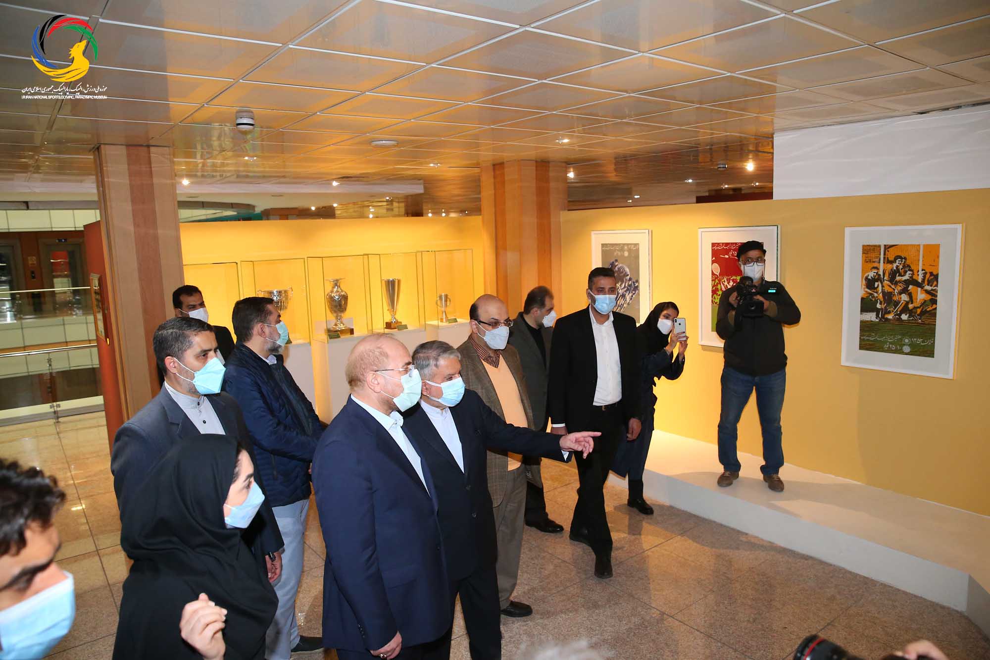 بازدید دکتر محمدباقر قالیباف از موزه ملی ورزش، المپیک، پارالمپیک
