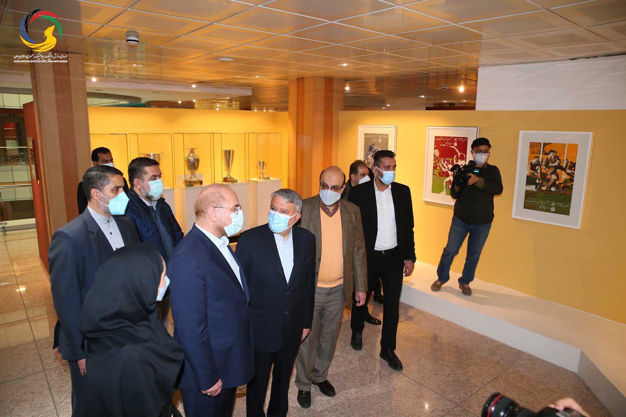 بازدید دکتر محمدباقر قالیباف از موزه ملی ورزش، المپیک، پارالمپیک