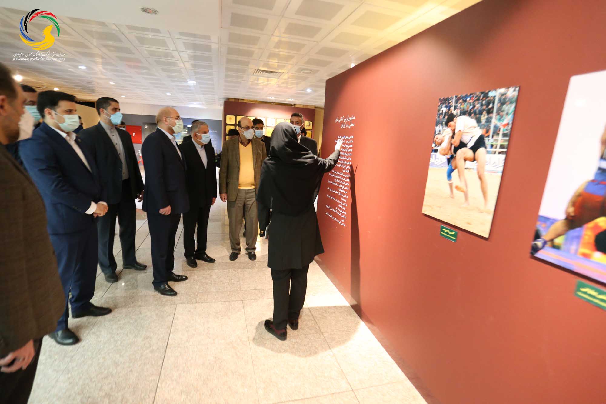 بازدید دکتر محمدباقر قالیباف از موزه ملی ورزش، المپیک، پارالمپیک