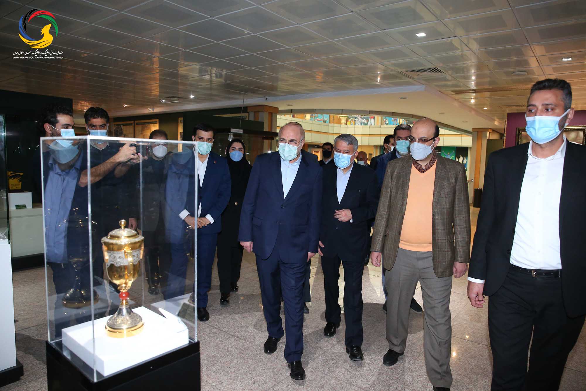 بازدید دکتر محمدباقر قالیباف از موزه ملی ورزش، المپیک، پارالمپیک