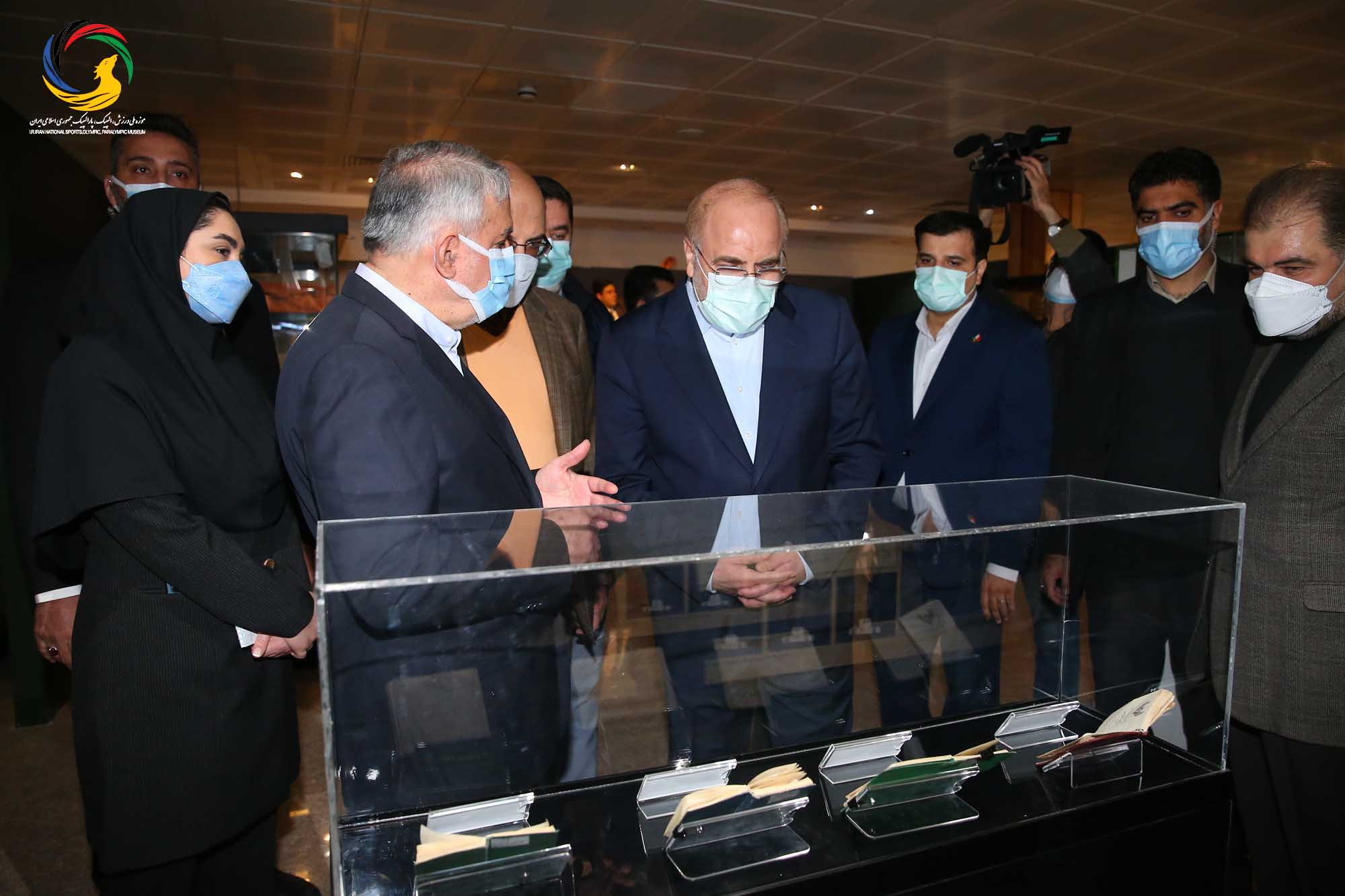 بازدید دکتر محمدباقر قالیباف از موزه ملی ورزش، المپیک، پارالمپیک