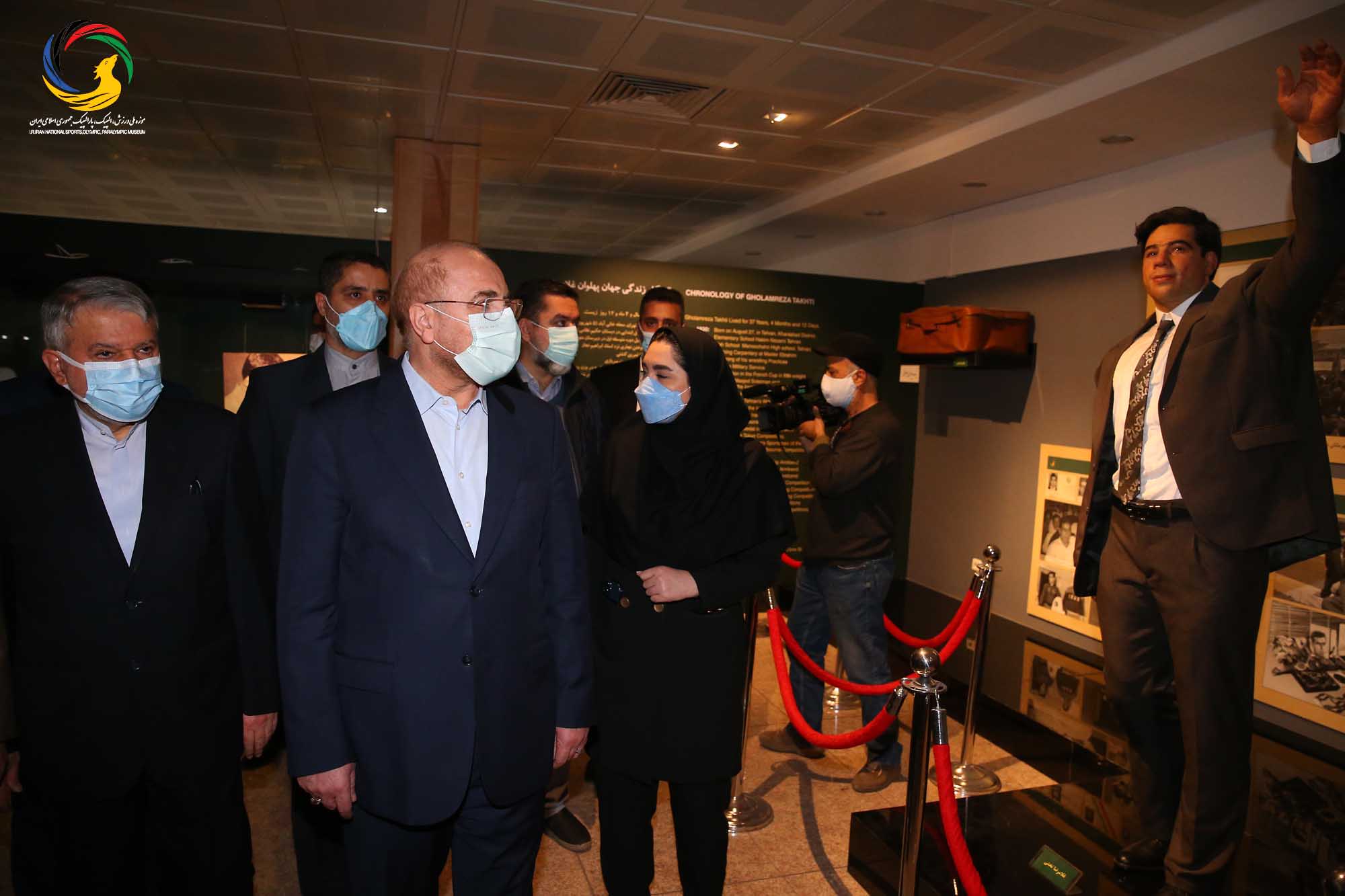 بازدید دکتر محمدباقر قالیباف از موزه ملی ورزش، المپیک، پارالمپیک