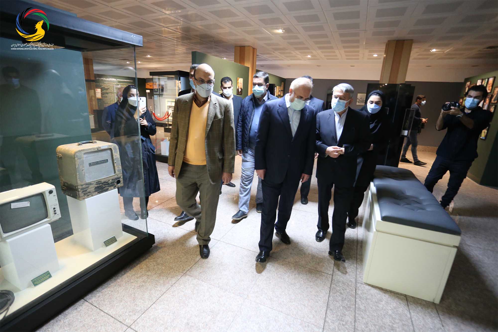 بازدید دکتر محمدباقر قالیباف از موزه ملی ورزش، المپیک، پارالمپیک