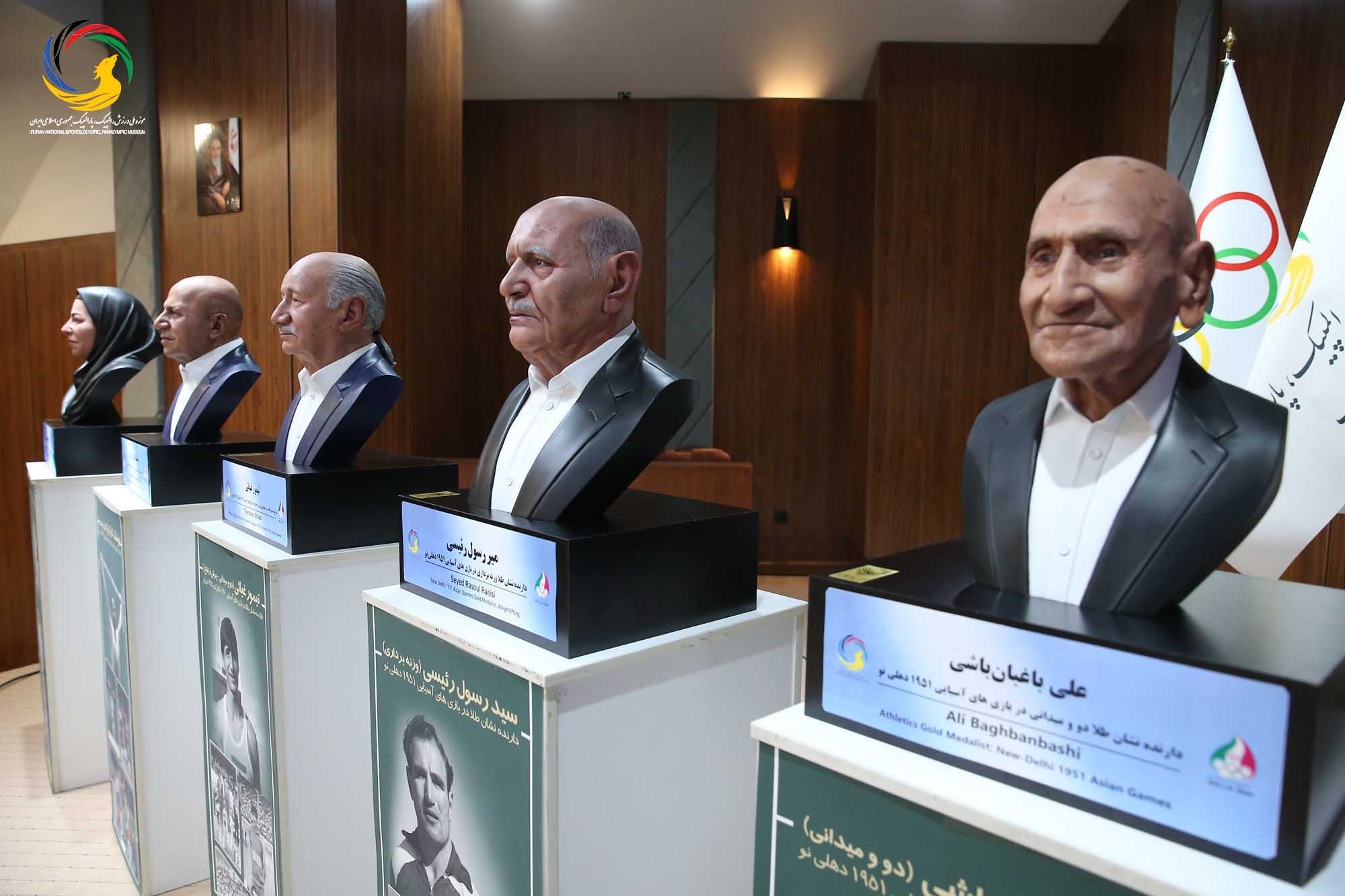 آئین رونمایی از سردیس طلایه داران بازی های آسیایی با حضور دکتر قالیباف