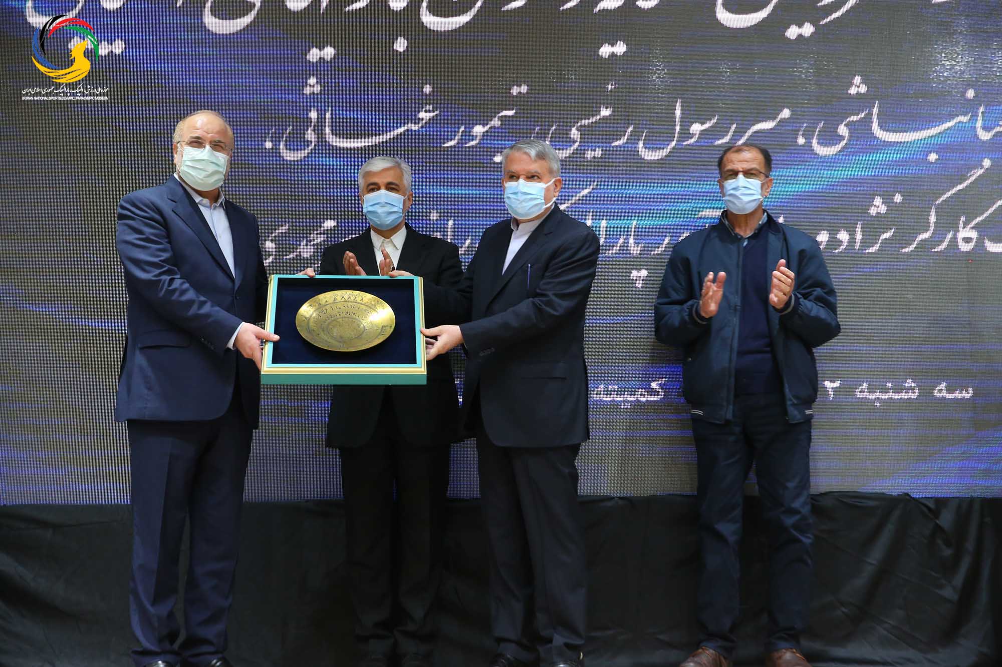 آئین رونمایی از سردیس طلایه داران بازی های آسیایی با حضور دکتر قالیباف