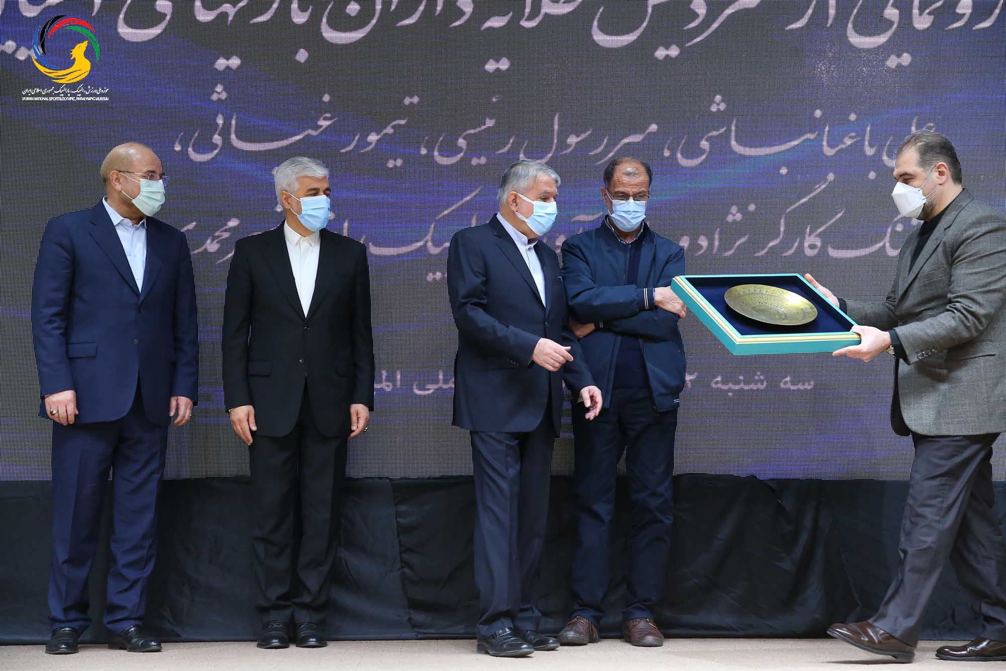 آئین رونمایی از سردیس طلایه داران بازی های آسیایی با حضور دکتر قالیباف