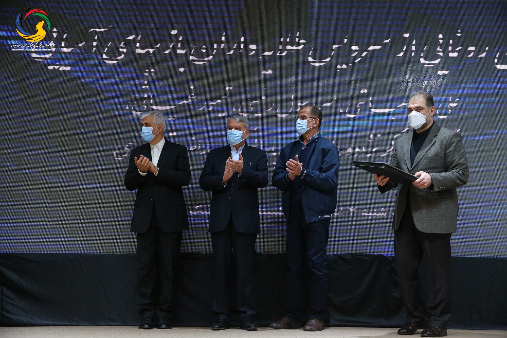 آئین رونمایی از سردیس طلایه داران بازی های آسیایی با حضور دکتر قالیباف