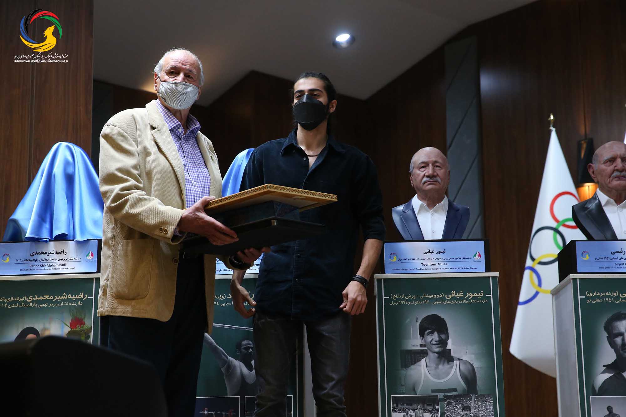 آئین رونمایی از سردیس طلایه داران بازی های آسیایی با حضور دکتر قالیباف