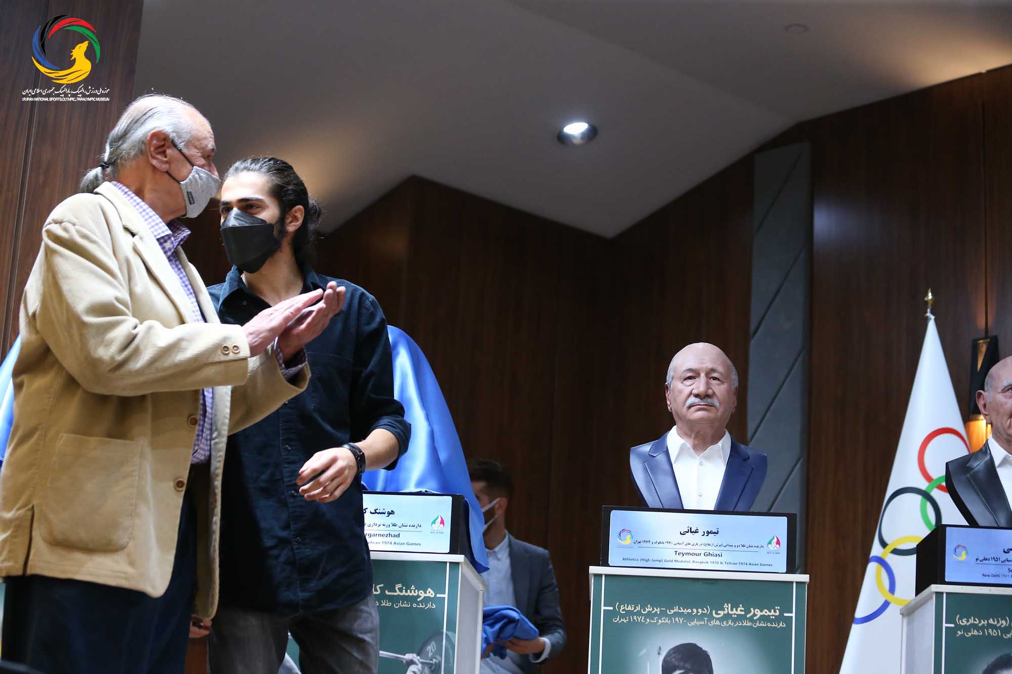 آئین رونمایی از سردیس طلایه داران بازی های آسیایی با حضور دکتر قالیباف