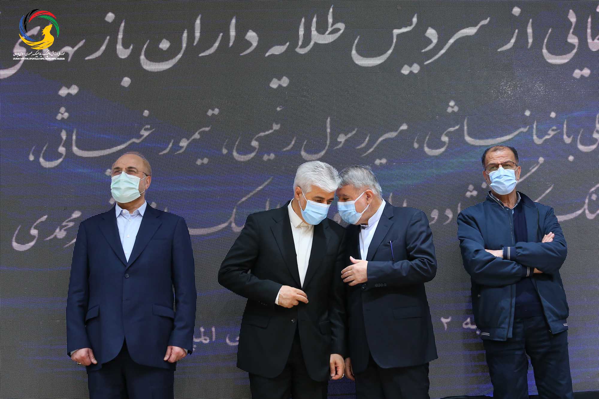 آئین رونمایی از سردیس طلایه داران بازی های آسیایی با حضور دکتر قالیباف