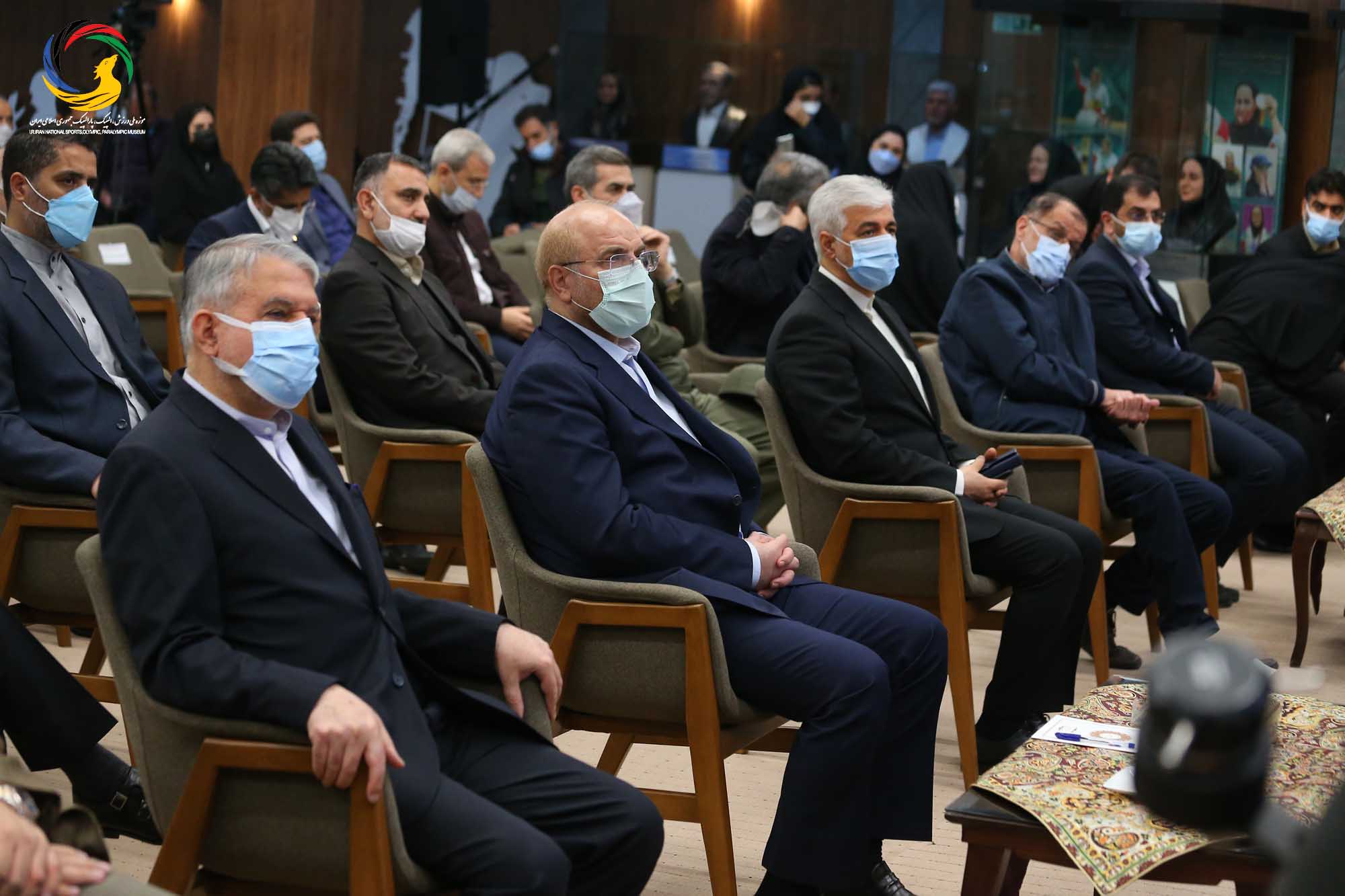 آئین رونمایی از سردیس طلایه داران بازی های آسیایی با حضور دکتر قالیباف