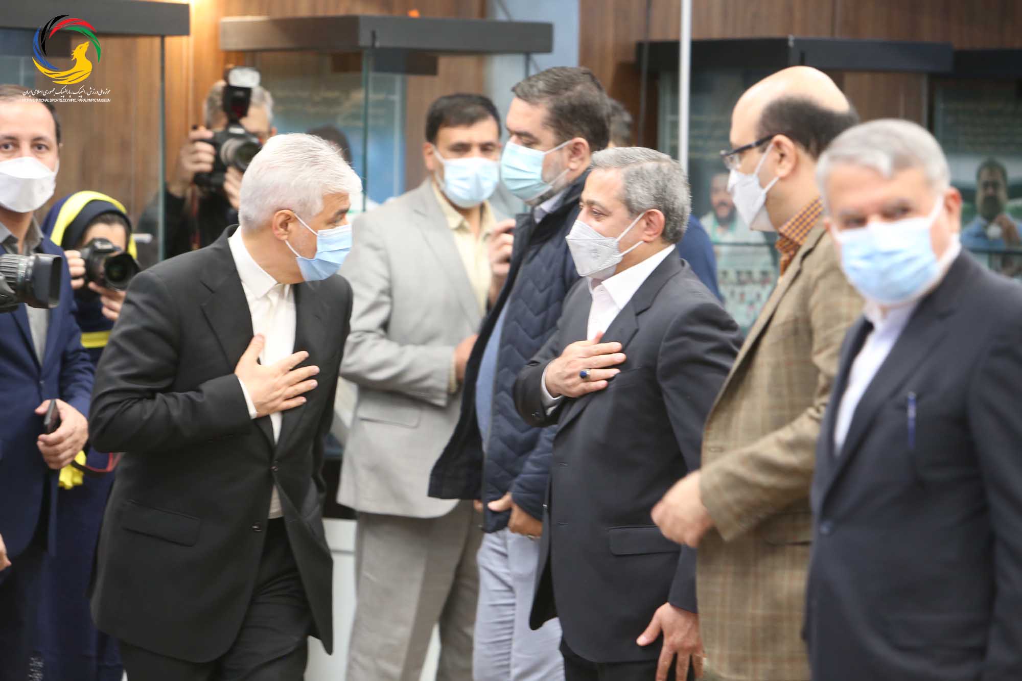 آئین رونمایی از سردیس طلایه داران بازی های آسیایی با حضور دکتر قالیباف