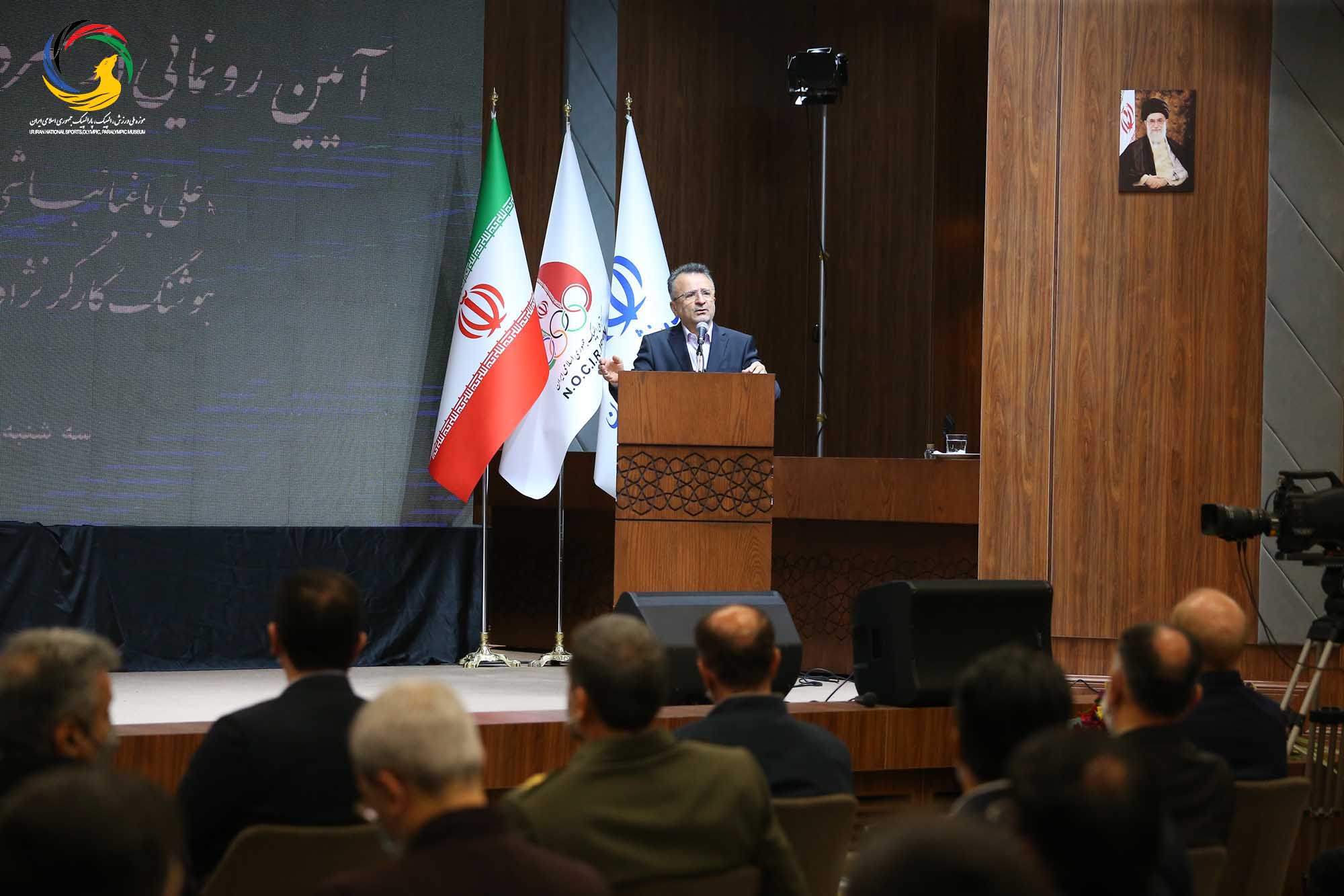 آئین رونمایی از سردیس طلایه داران بازی های آسیایی با حضور دکتر قالیباف