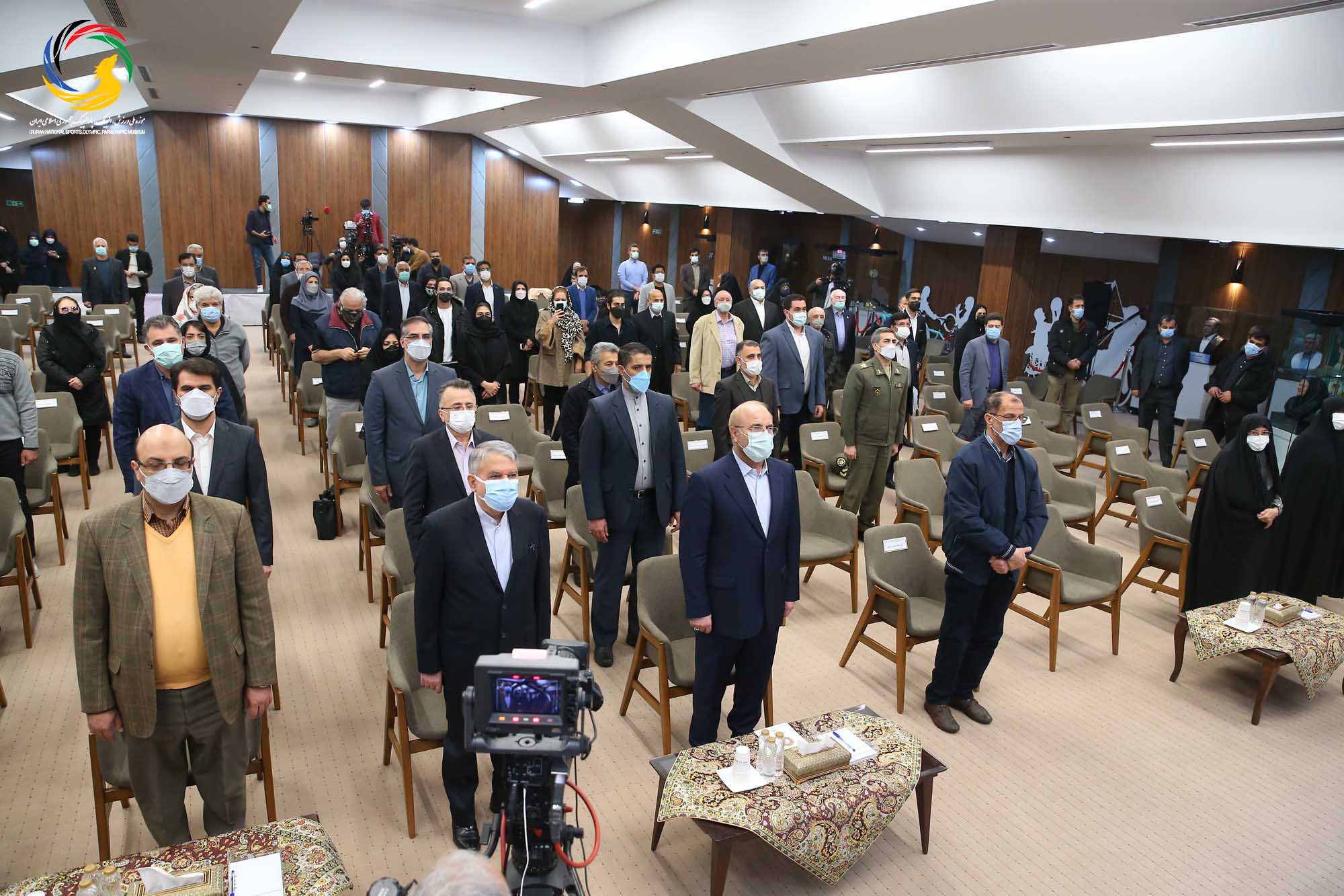 آئین رونمایی از سردیس طلایه داران بازی های آسیایی با حضور دکتر قالیباف