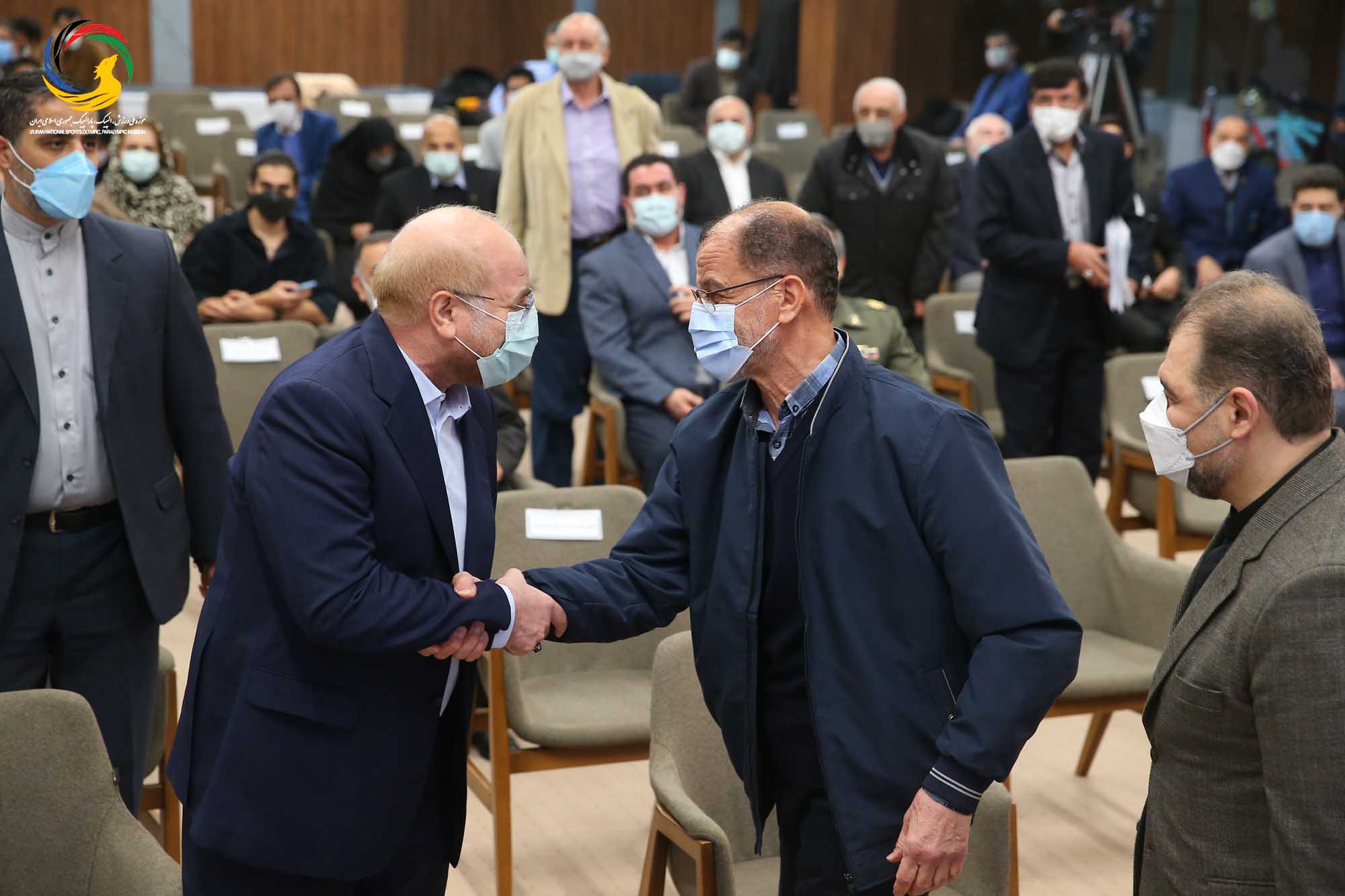 آئین رونمایی از سردیس طلایه داران بازی های آسیایی با حضور دکتر قالیباف