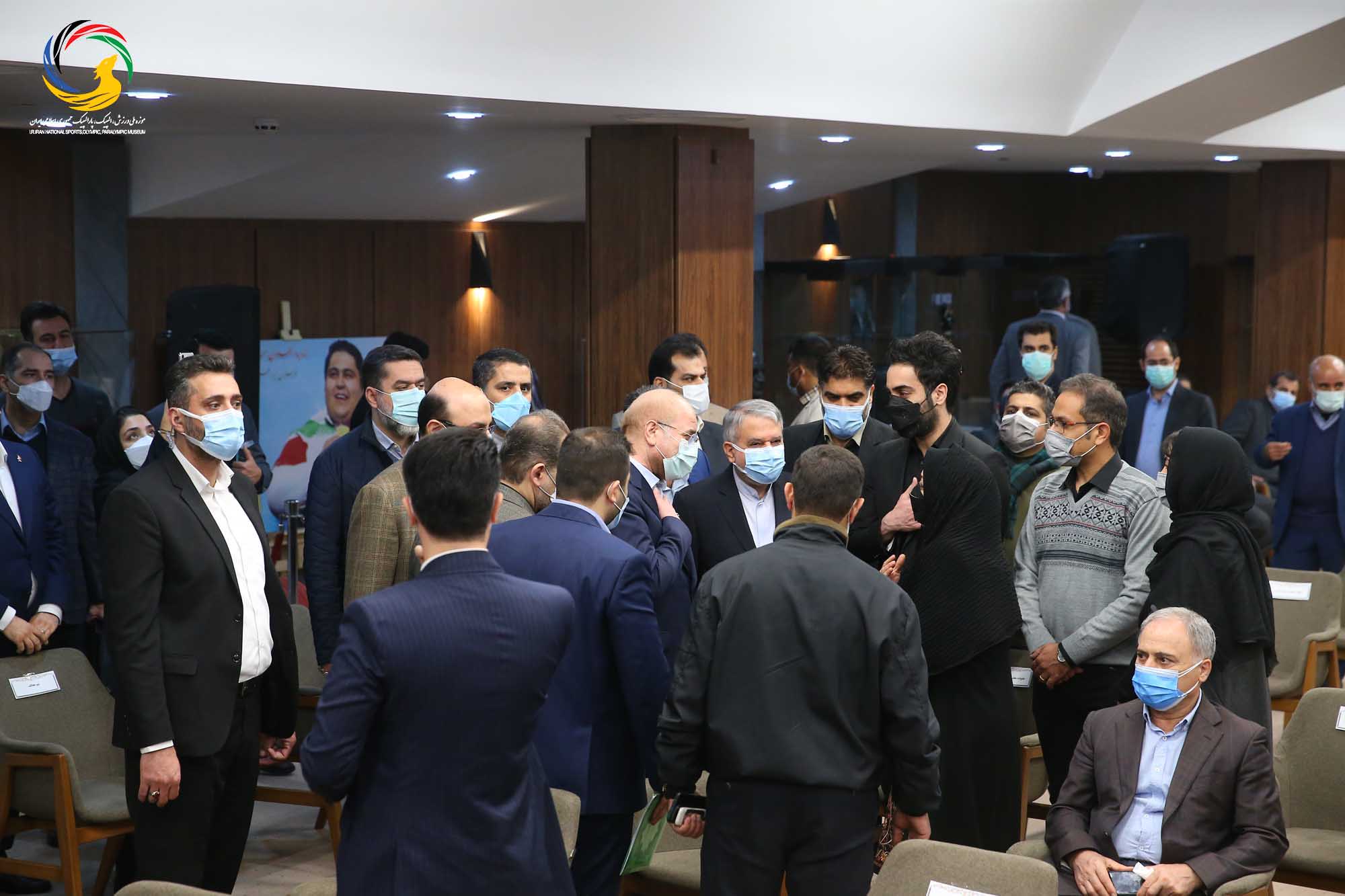 آئین رونمایی از سردیس طلایه داران بازی های آسیایی با حضور دکتر قالیباف