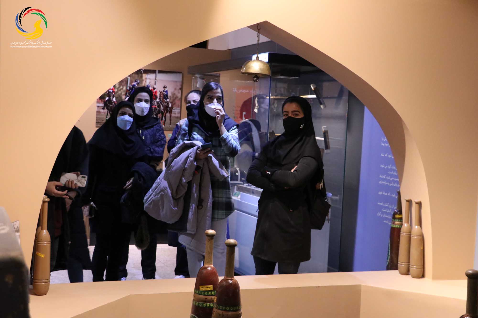 بازدید نخبگان دانشکده فنی و حرفه ای شریعتی از موزه ملی ورزش، المپیک، پارالمپیک