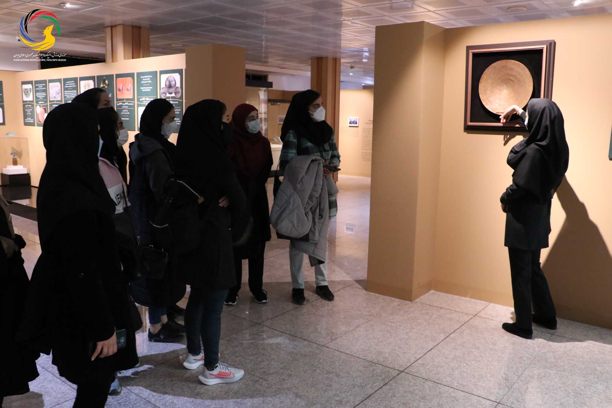 بازدید نخبگان دانشکده فنی و حرفه ای شریعتی از موزه ملی ورزش، المپیک، پارالمپیک