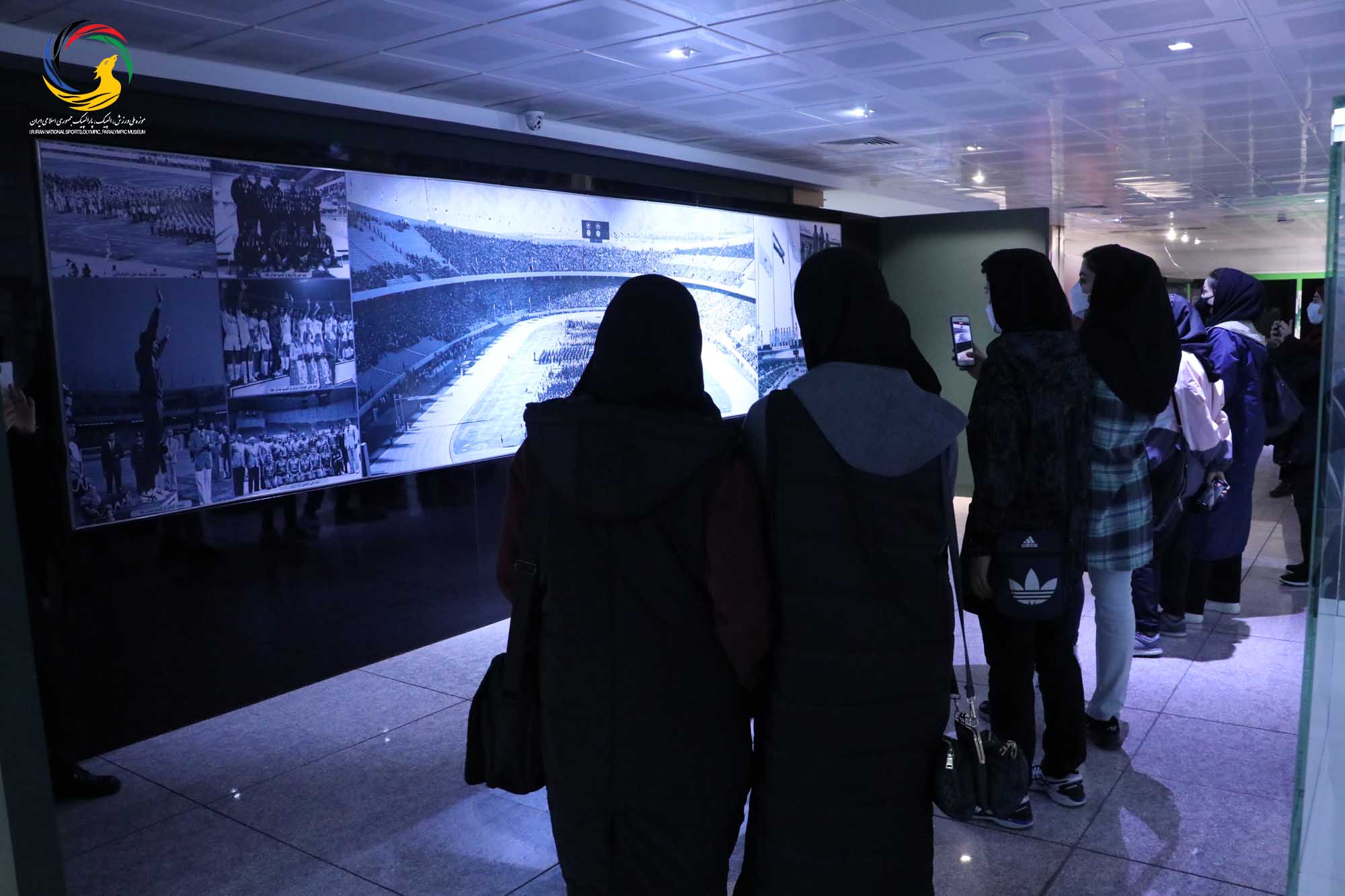 بازدید نخبگان دانشکده فنی و حرفه ای شریعتی از موزه ملی ورزش، المپیک، پارالمپیک