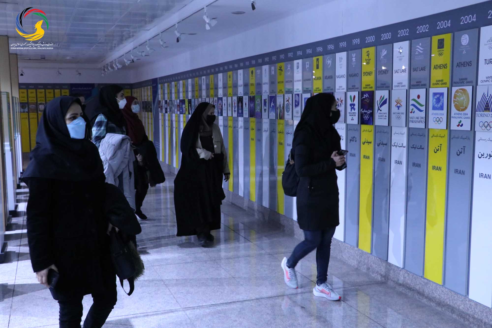 بازدید نخبگان دانشکده فنی و حرفه ای شریعتی از موزه ملی ورزش، المپیک، پارالمپیک